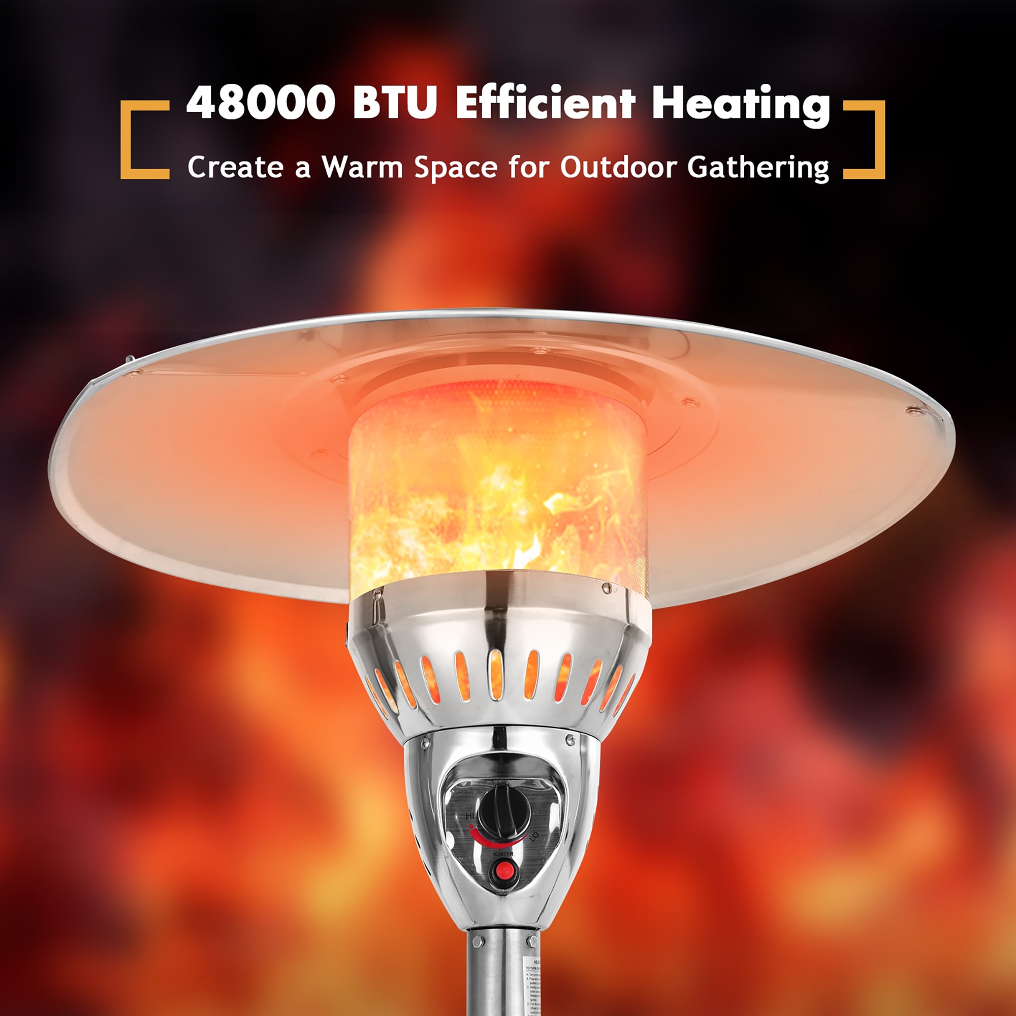 CASAINC WF-HT01 Outdoor-Gas-Patio-Heaters - View #9