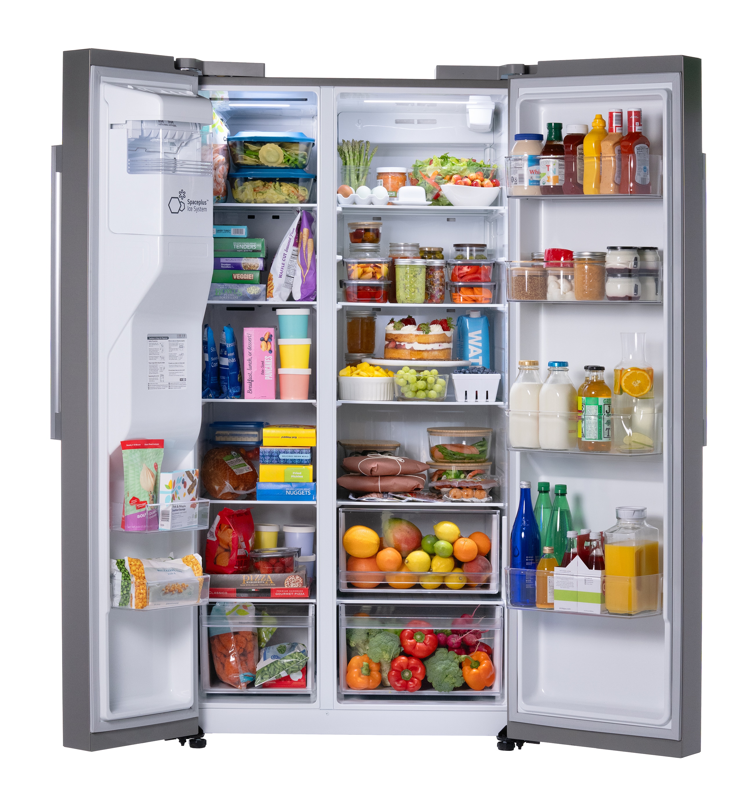 LG LS27T3230S Side-By-Side - View #3