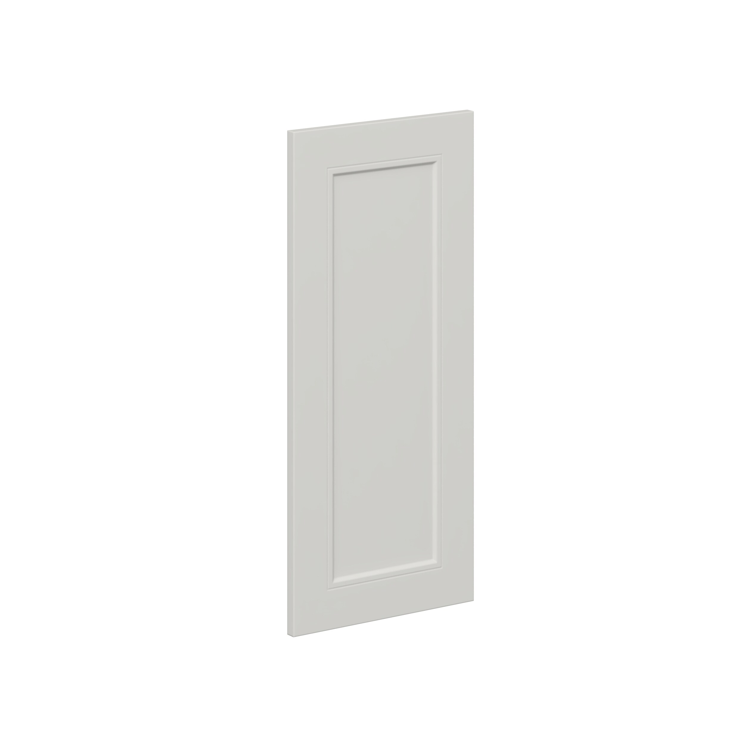 Hugo&Borg Belcourt 13-in W x 30-in H Painted Light Gray Painted Shaker Wall cabinet door (Fits 24-in x 30-in corner wall box )