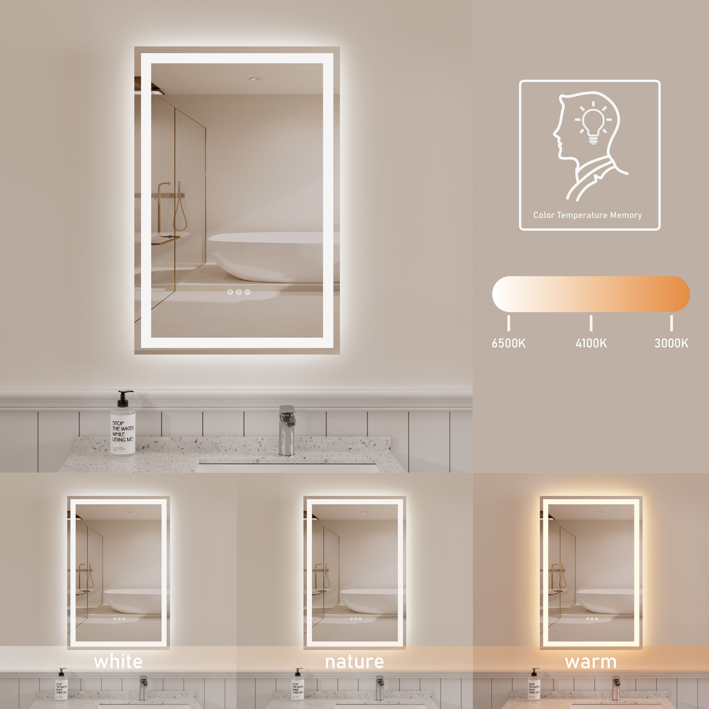 HomLux LMRECTFL2436 Decor-Mirrors - View #8