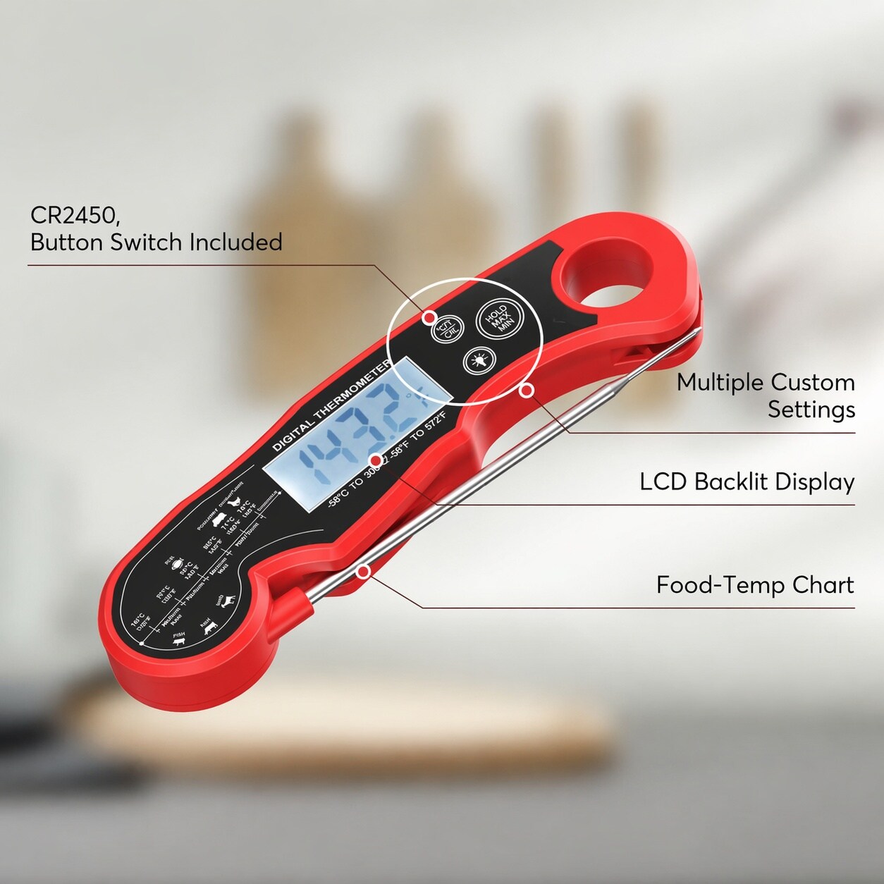 Etokfoks LETGVD7C0 Meat-Thermometers - View #3