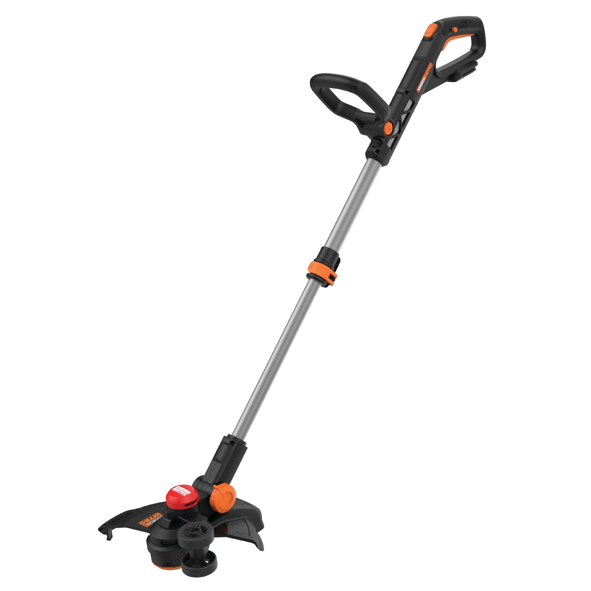 WORX Nitro Power Share 20-volt 13-in Telescopic Shaft Battery String Trimmer 4 Ah