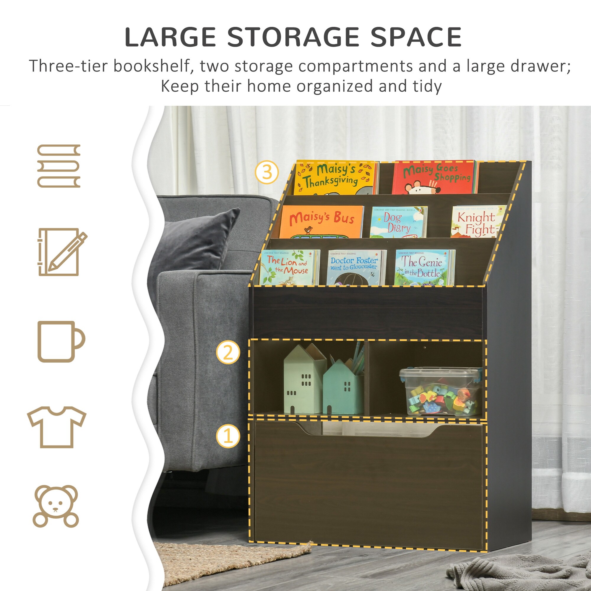 Maocao Hoom JLP217319 Kids-Bookcases - View #5