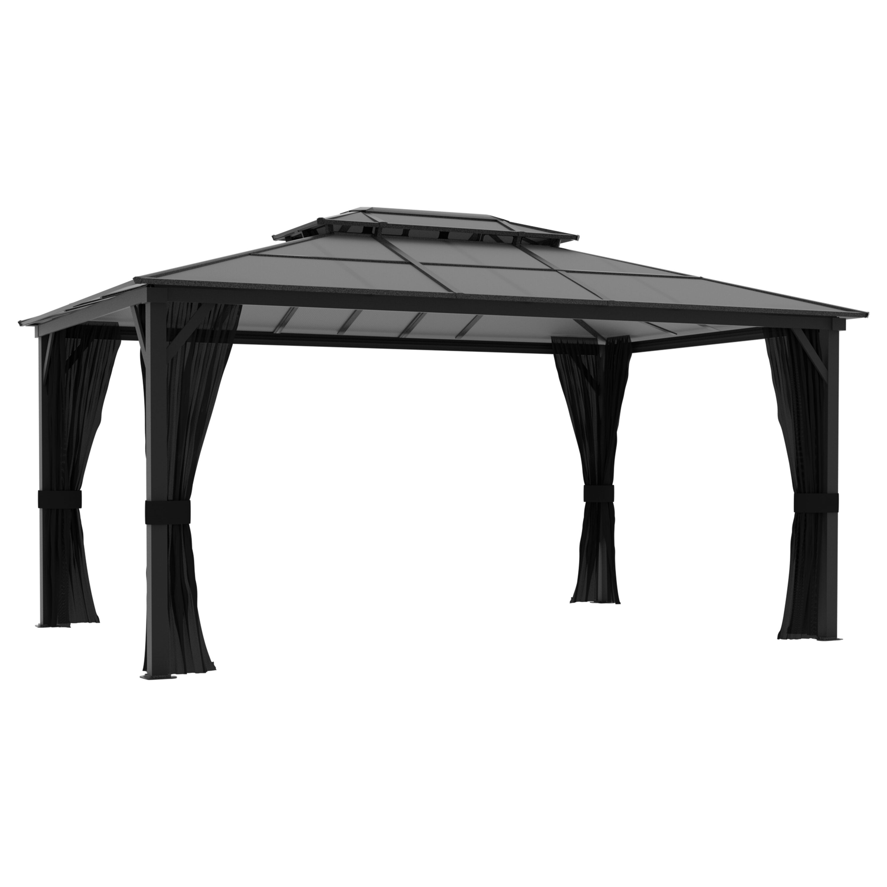 VEIKOUS PG0201-22 Wood-Resin-Gazebos - View #2