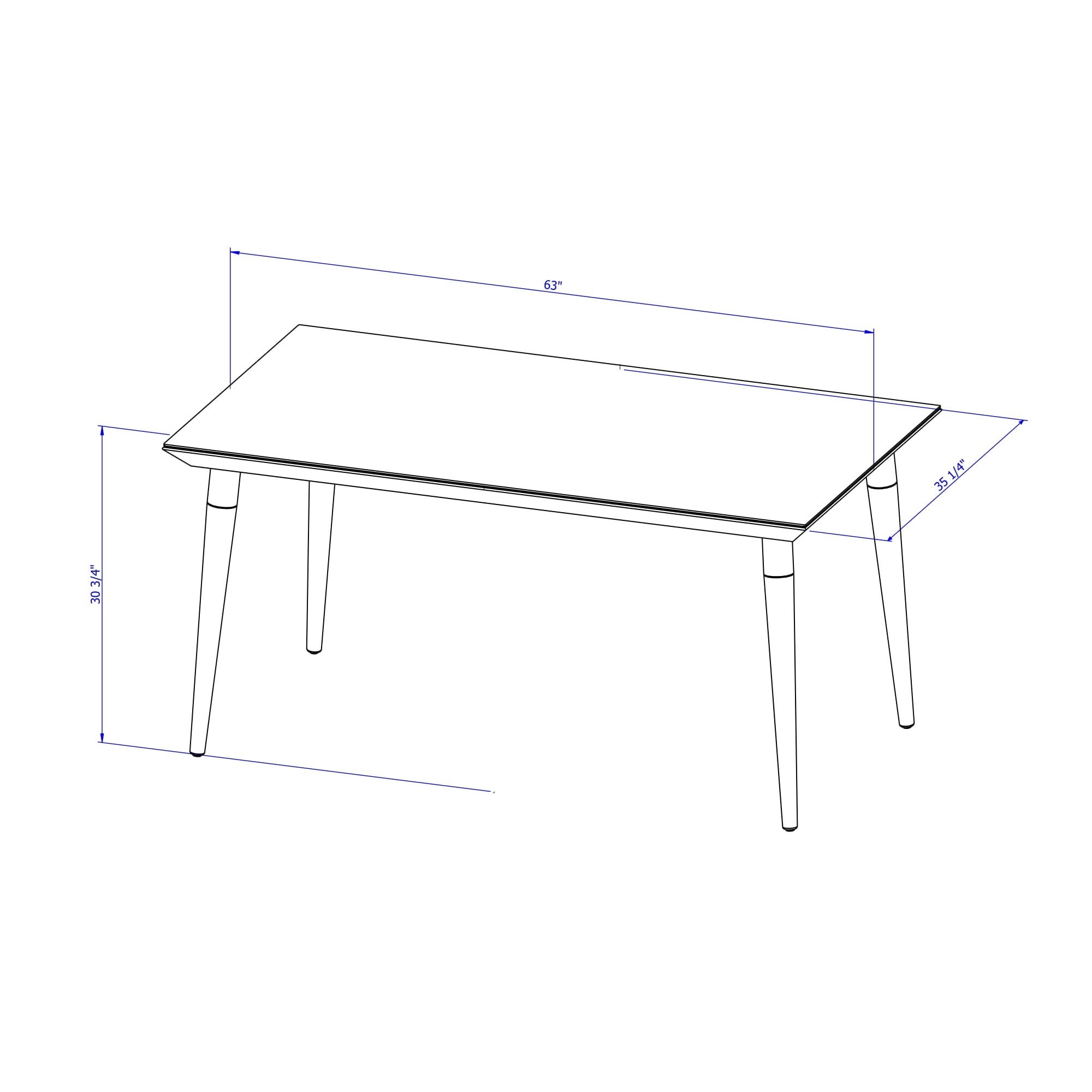 Manhattan Comfort 107452 Dining-Tables - View #3