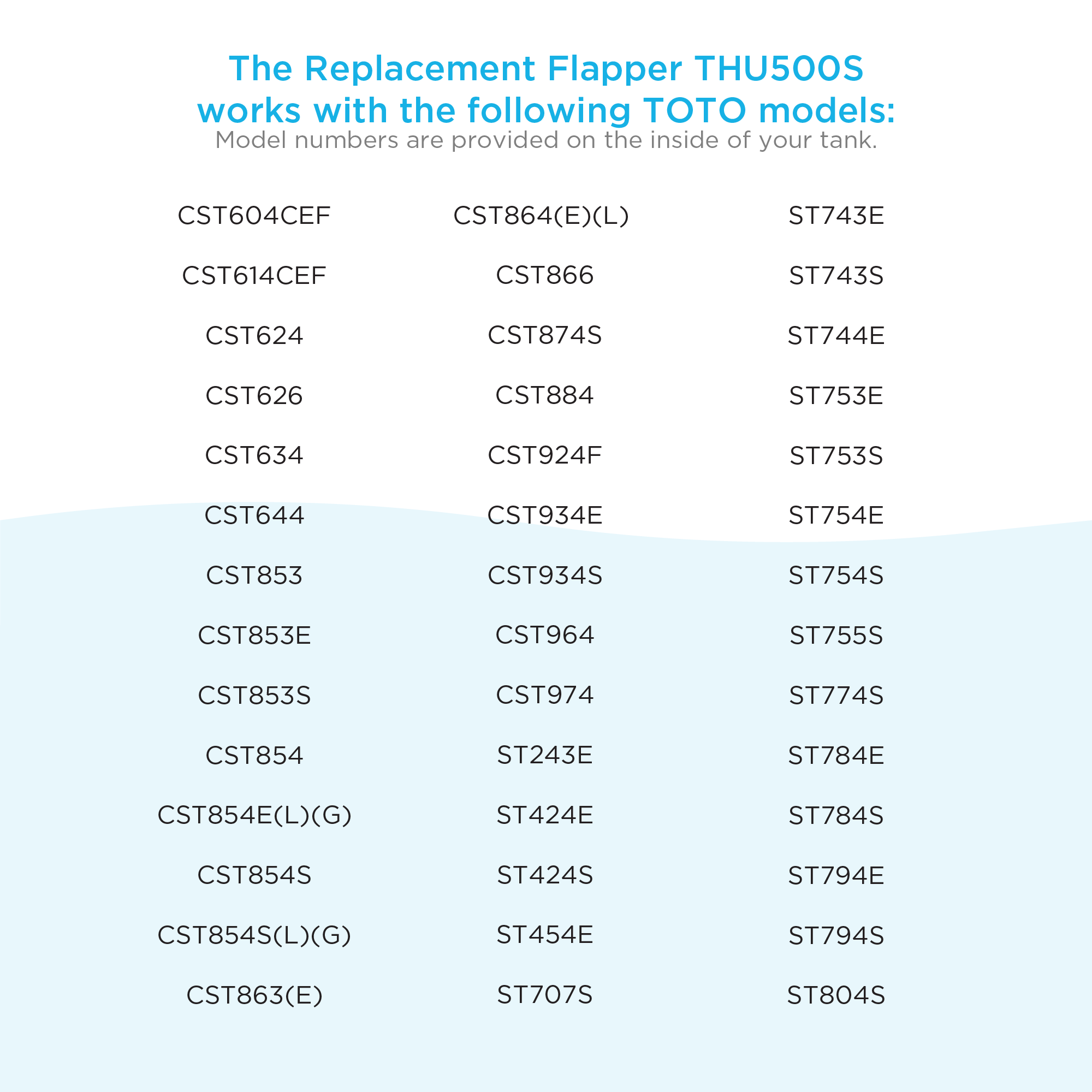 TOTO THU500S flappers - View #7