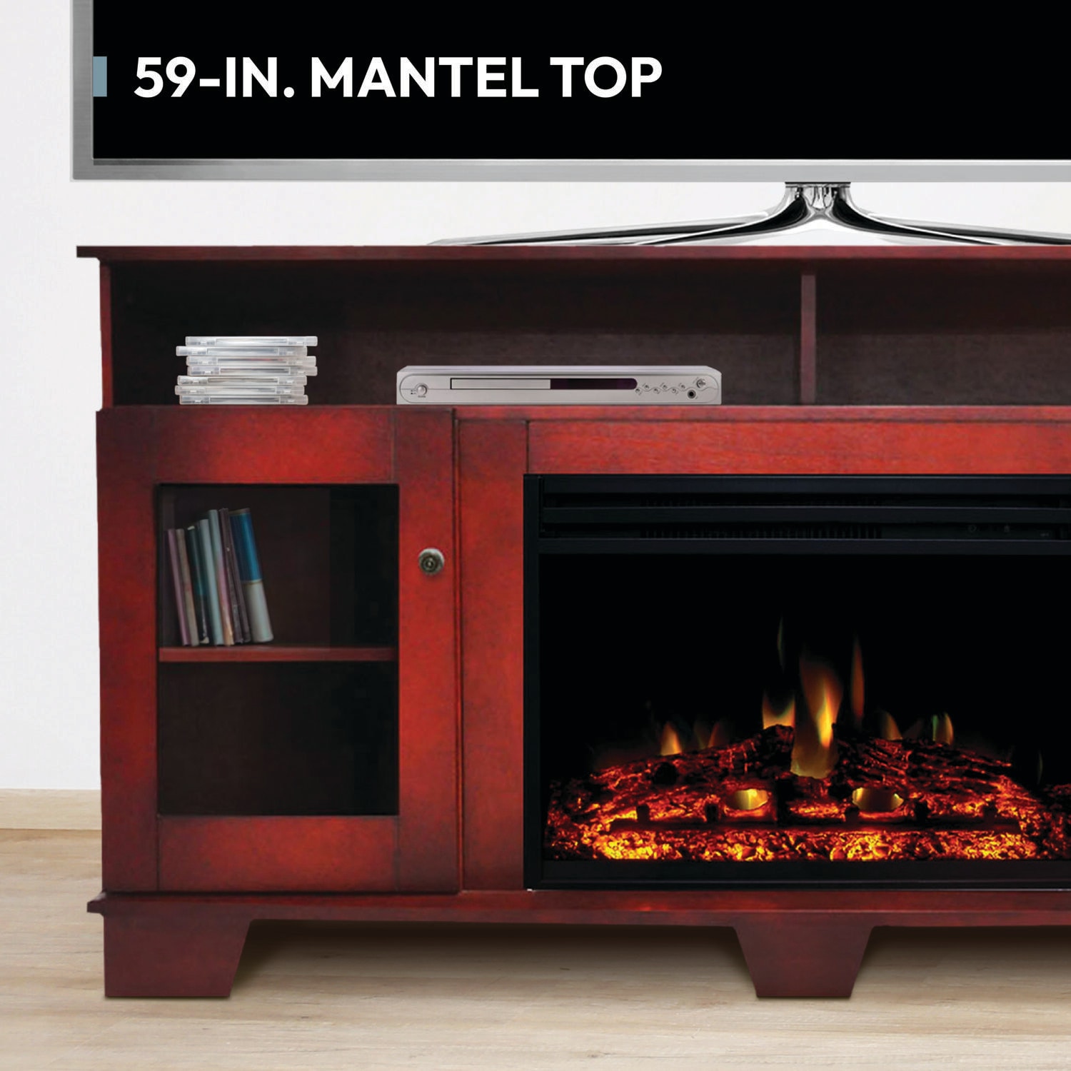 Cambridge CAM6022-1CHRLG3 Electric-Fireplaces - View #5