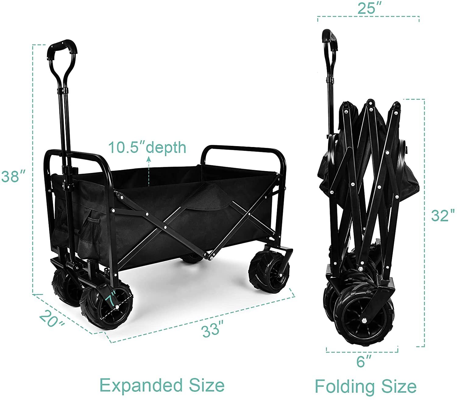 AHIOU HOME ZAAHG-46707C Yard-Carts - View #7