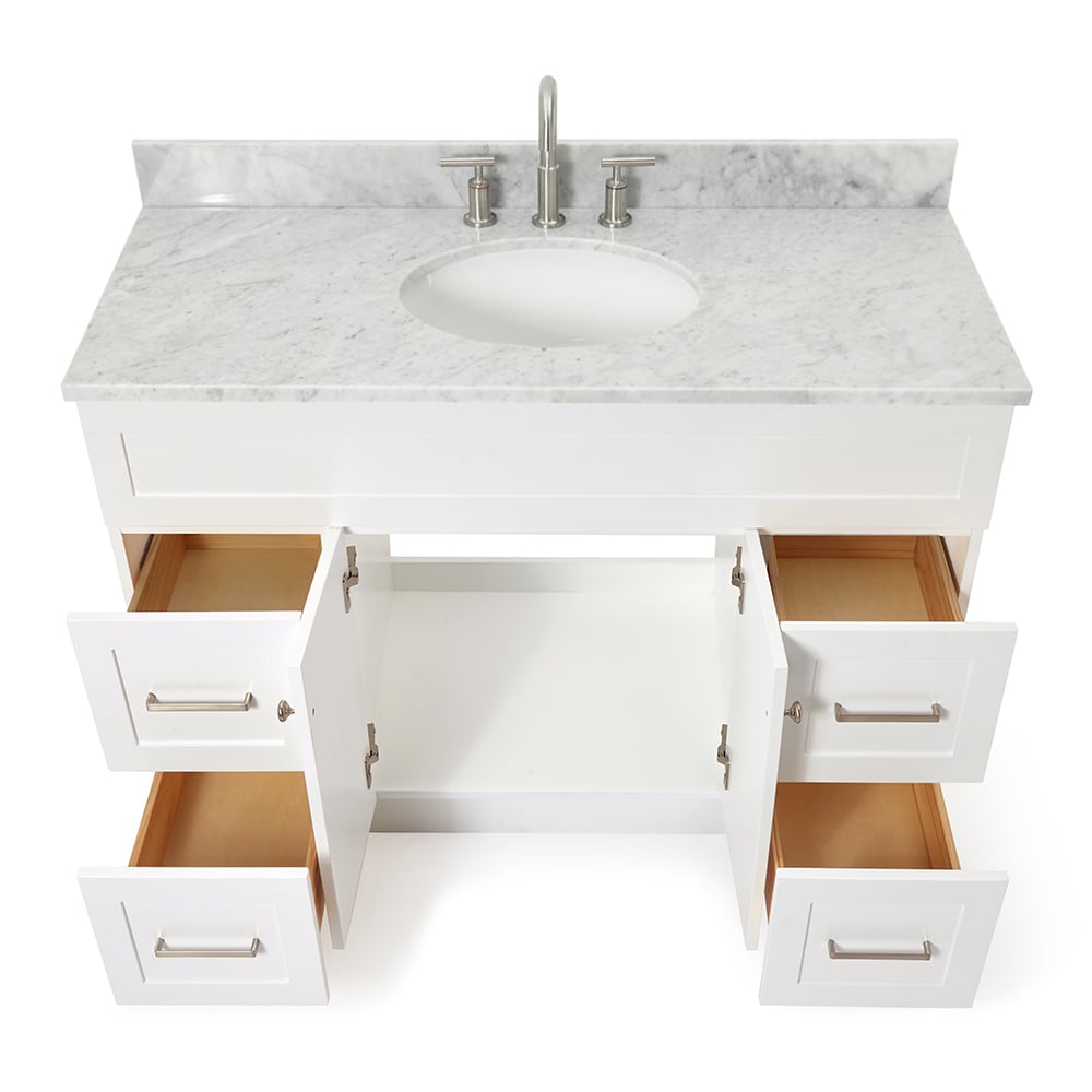 ARIEL F049SCW2OVOWHT Bath-Vanity-Combo - View #6