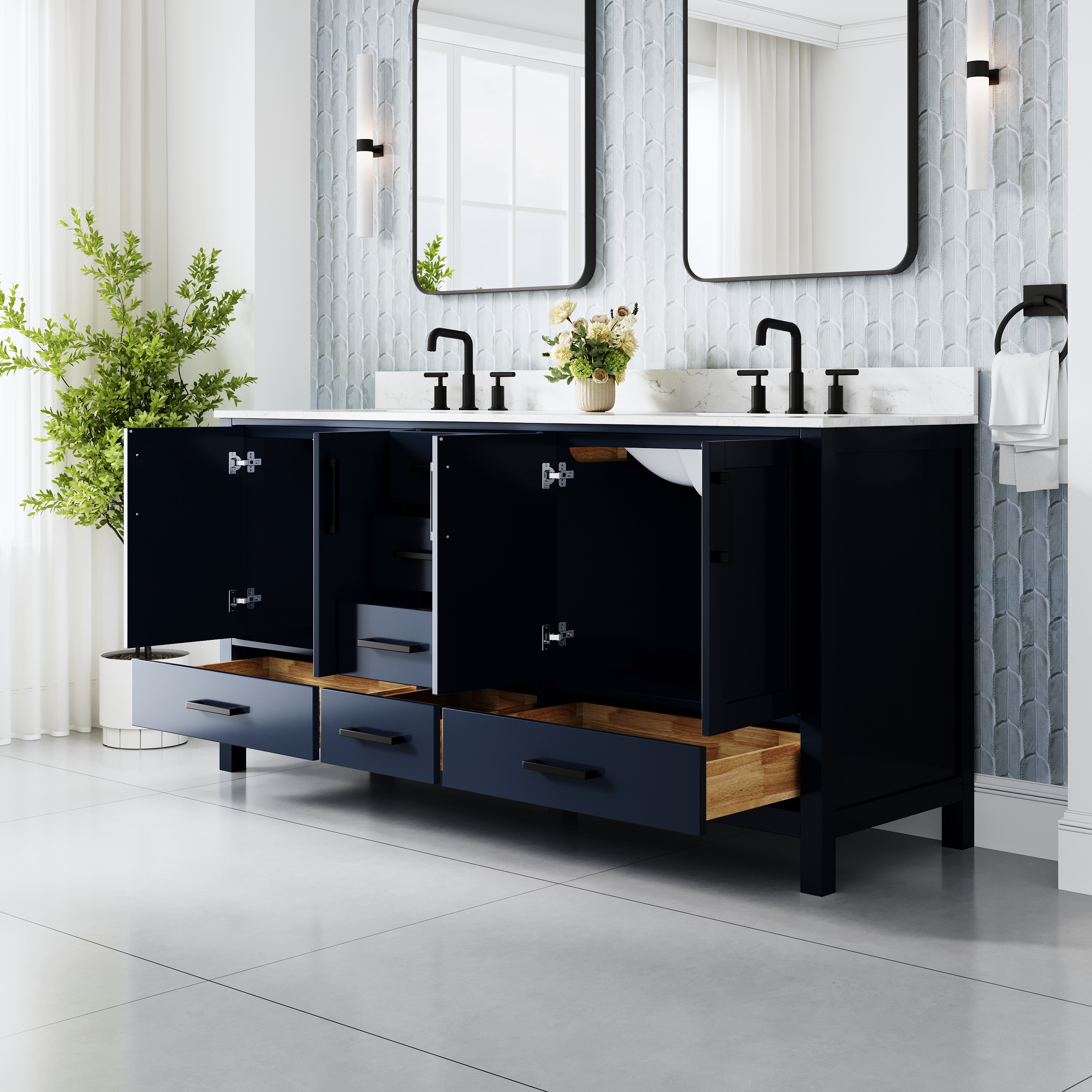 Iseryn FD72CBNB Bath-Vanity-Combo - View #8