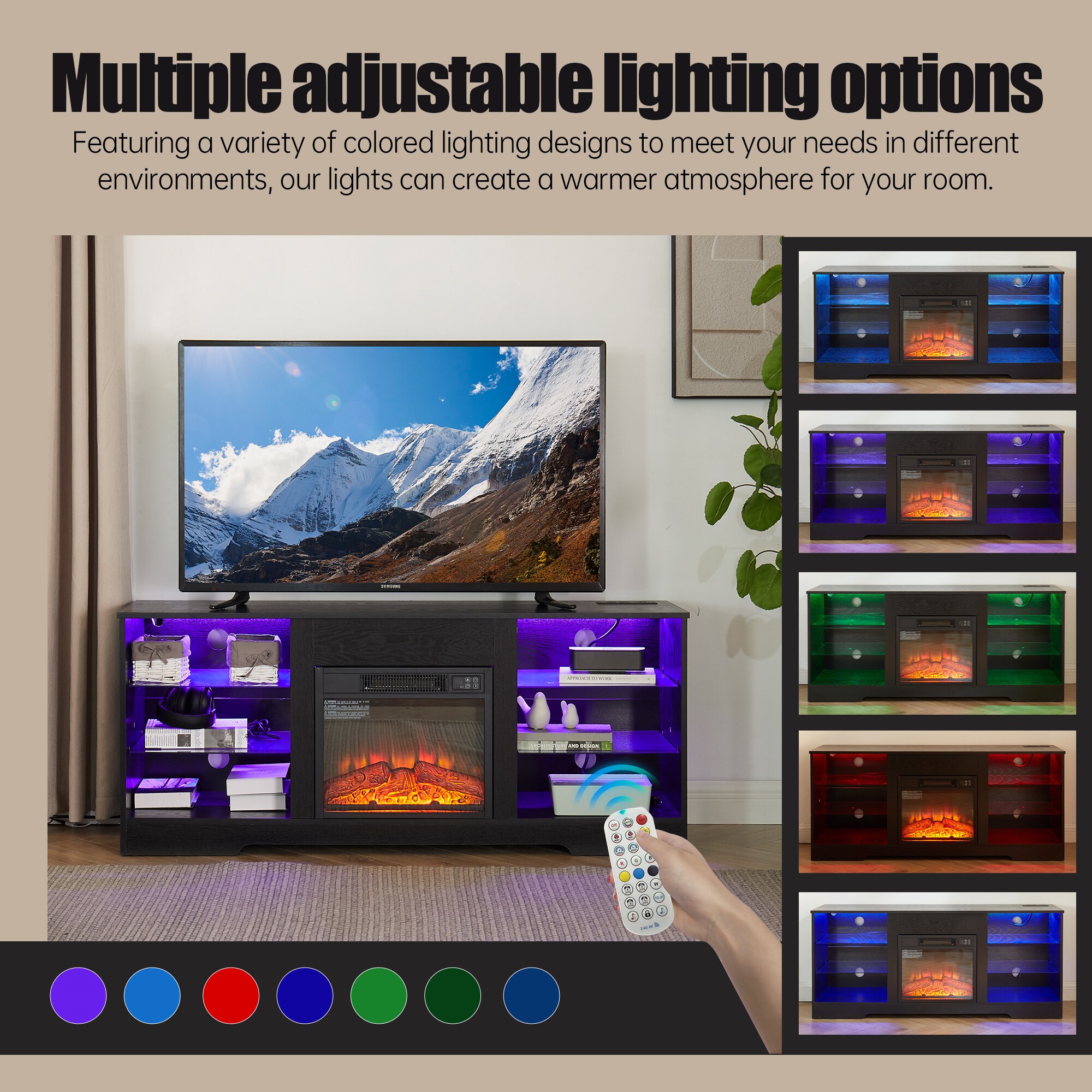 BABOOM BOM-52901-OR Electric-Fireplaces - View #4