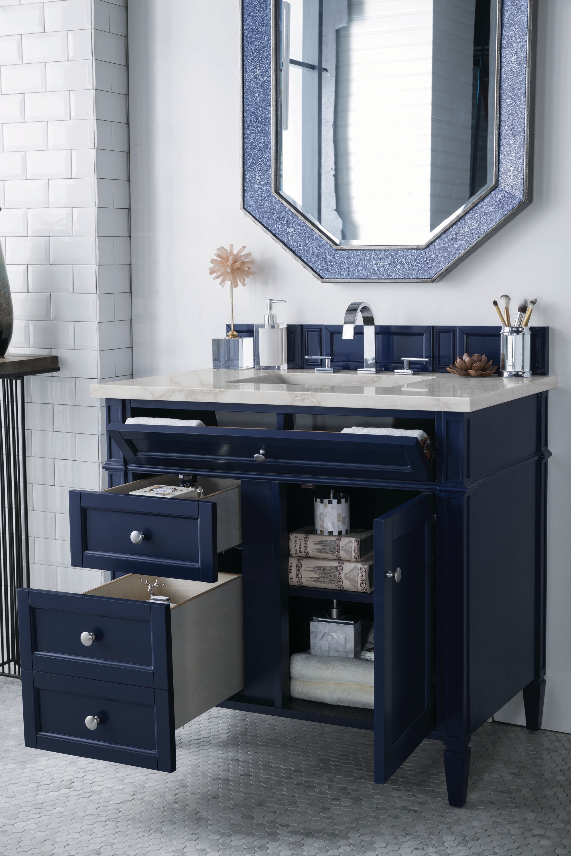 James Martin Vanities 650-V36-VBL-3VSL Bath-Vanity-Combo - View #4