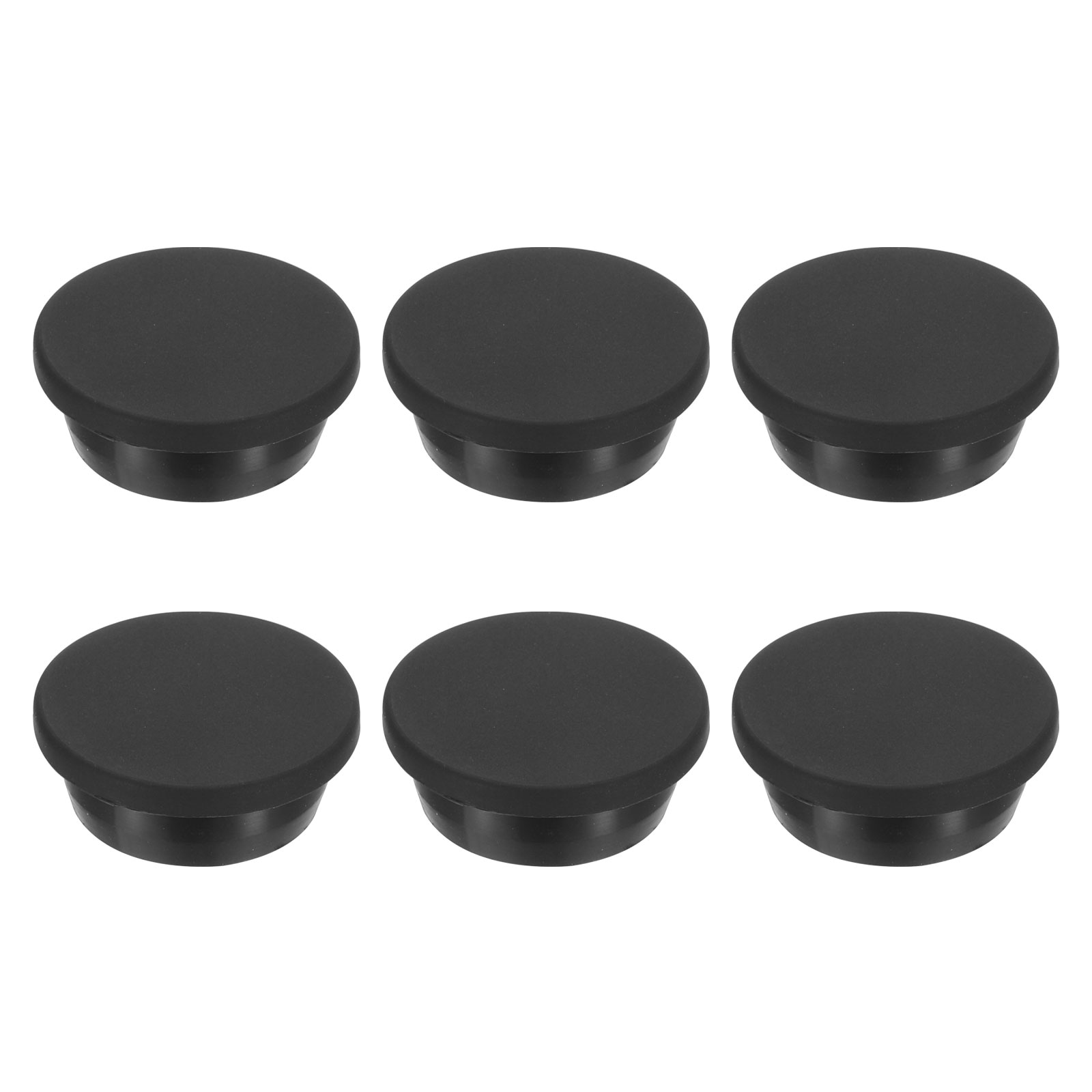 PATIKIL - 30mm Diameter Rubber Hole Plugs 6pcs Silicone Rubber Round Hole Stoppers for 29mm Hole ...