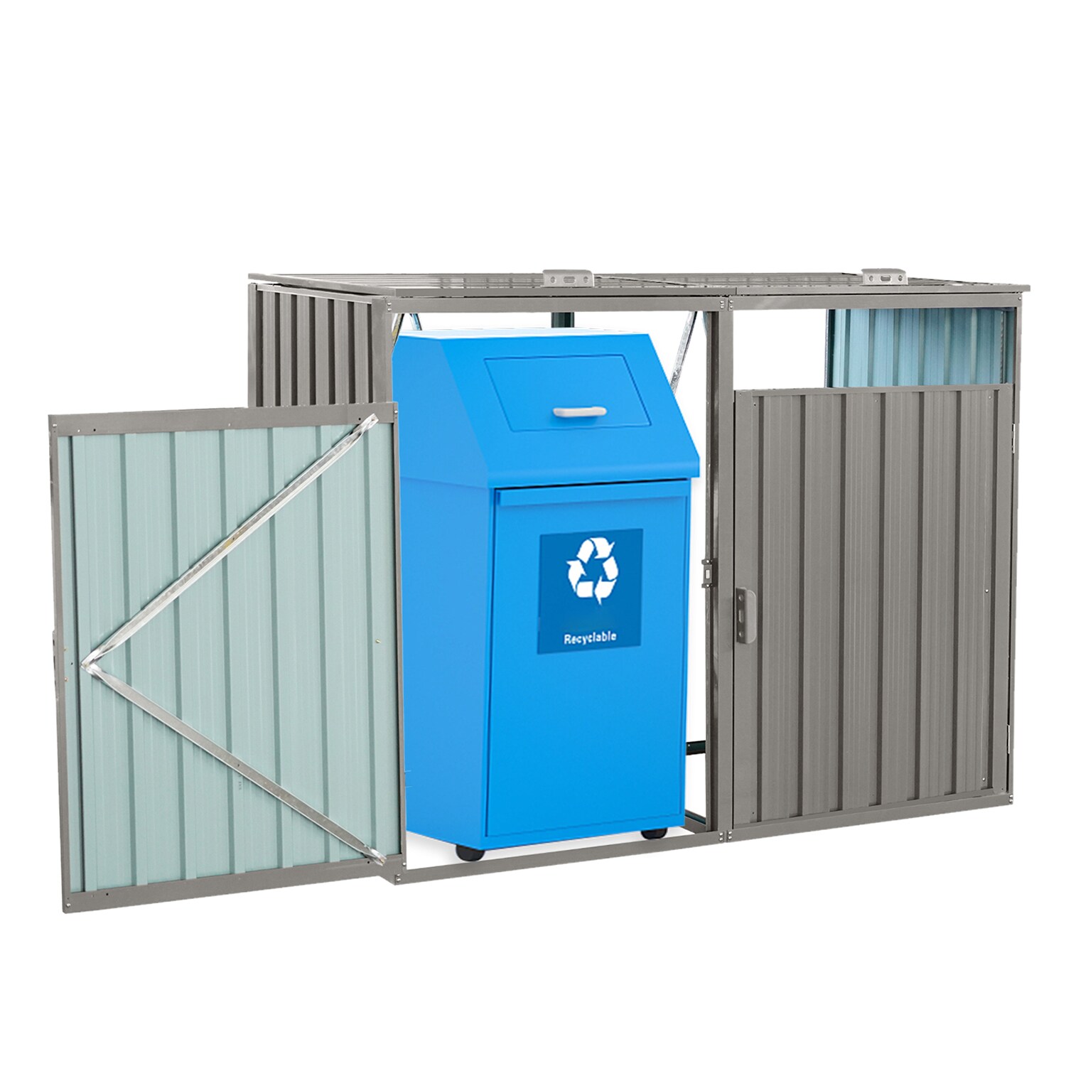GZMR GR-W54888 Metal-Storage-Buildings-Sheds - View #7