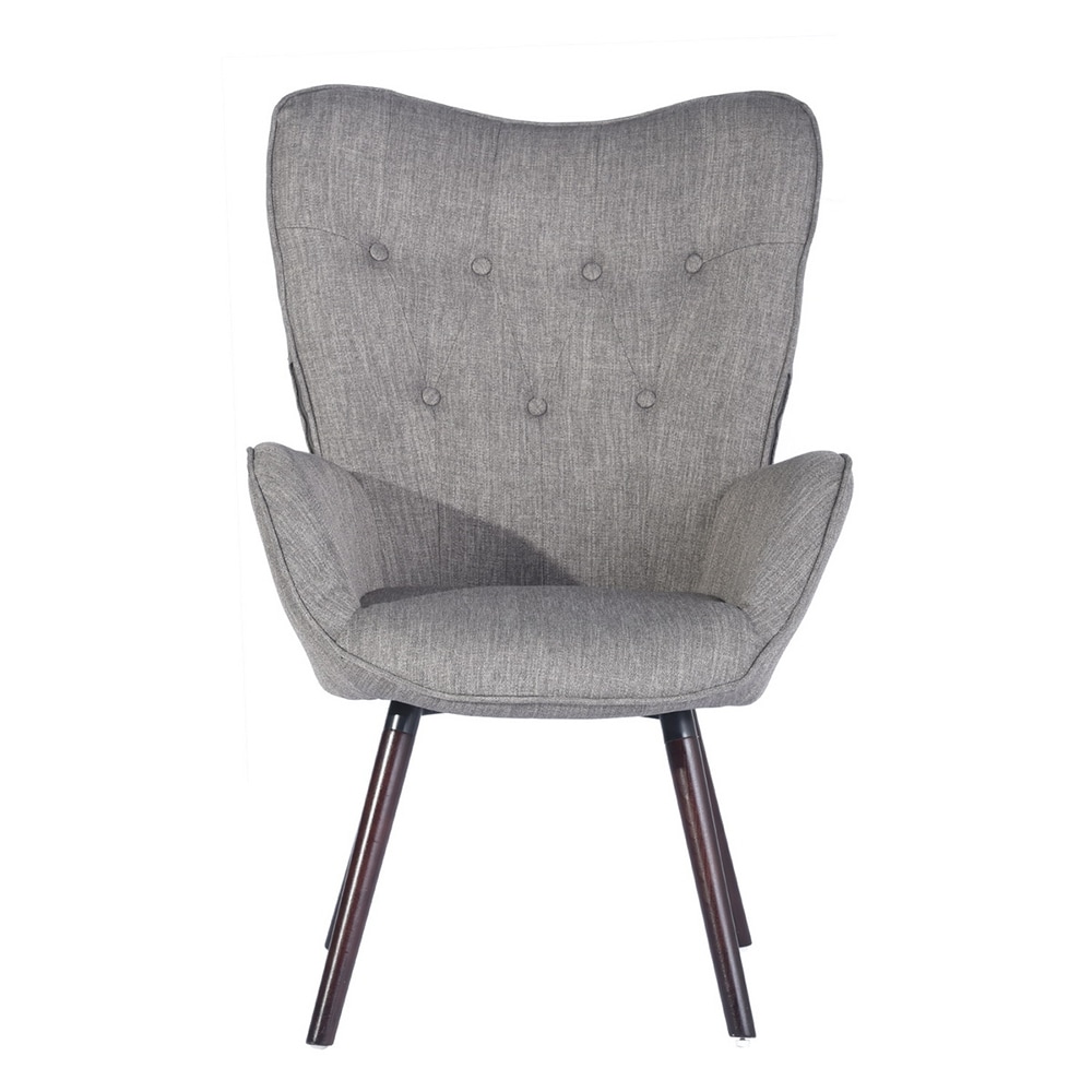 CASAINC KAS KD GREY LMKZ Upholstered accent chair Modern Pink Velvet Accent Chair