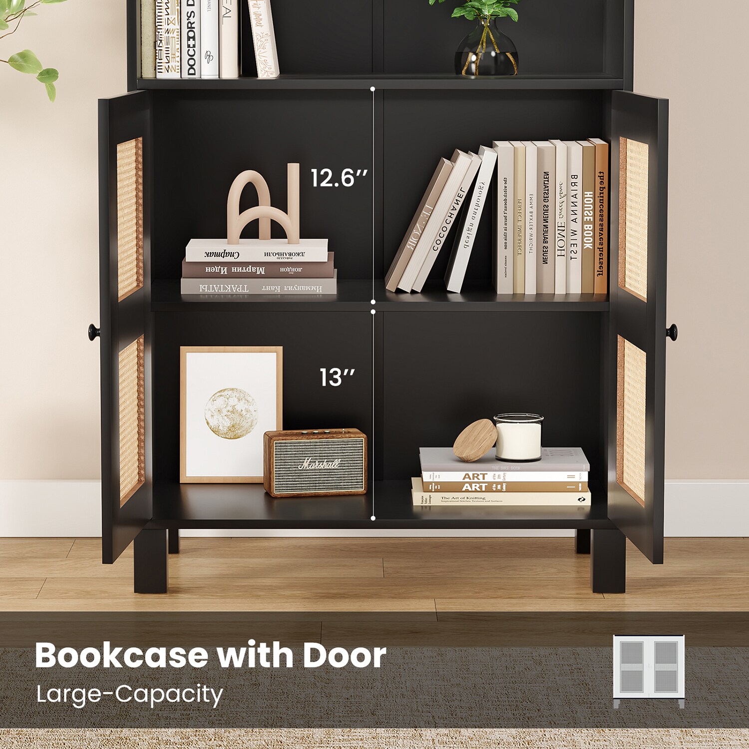 GZMR GZ-HW60186CF bookcases - View #6