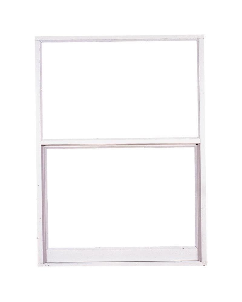 West Palm W PALM SHS 27415 1/1 MIL SC OBS DSB Replacement Mill Finish Aluminum Single Hung Window Half Screen Included
