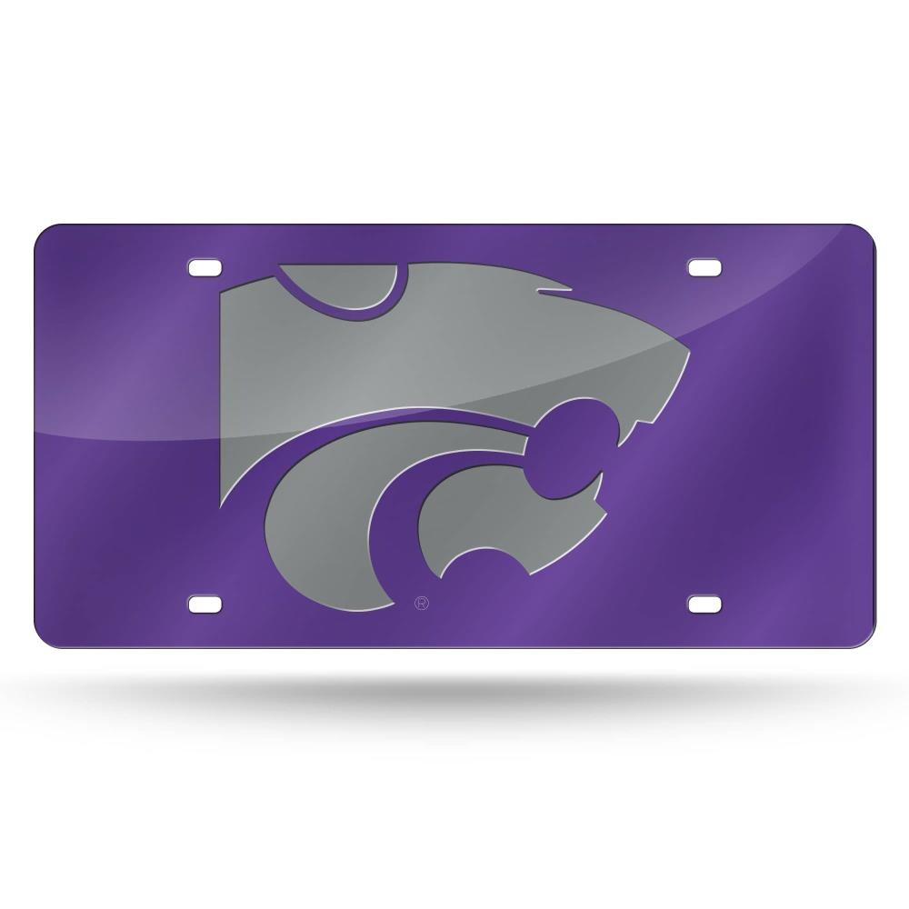 Rico Industries Kansas State Wildcats License Plate in the Exterior Car ...