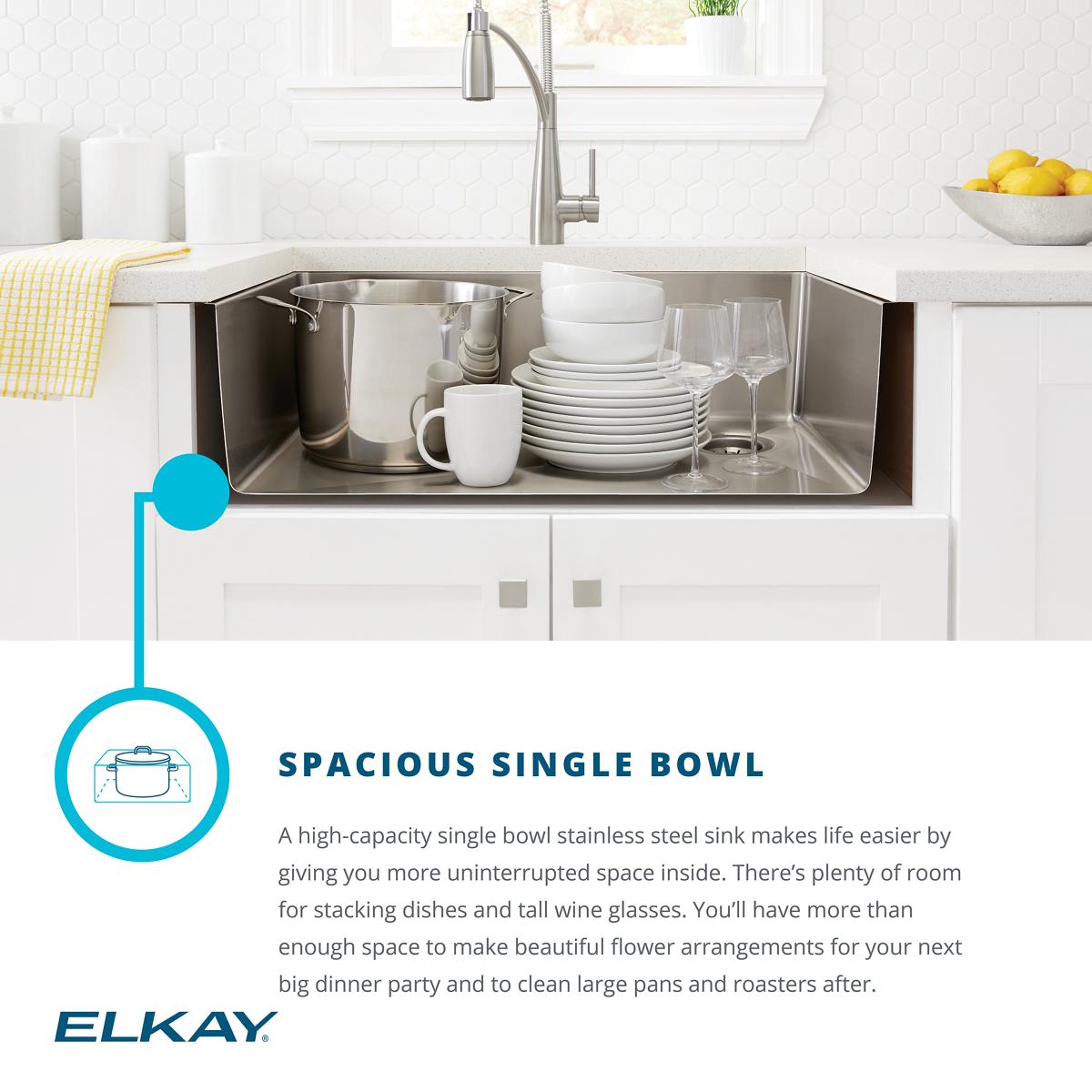 Elkay ECTRU30169RTFCW Kitchen-Sinks - View #6