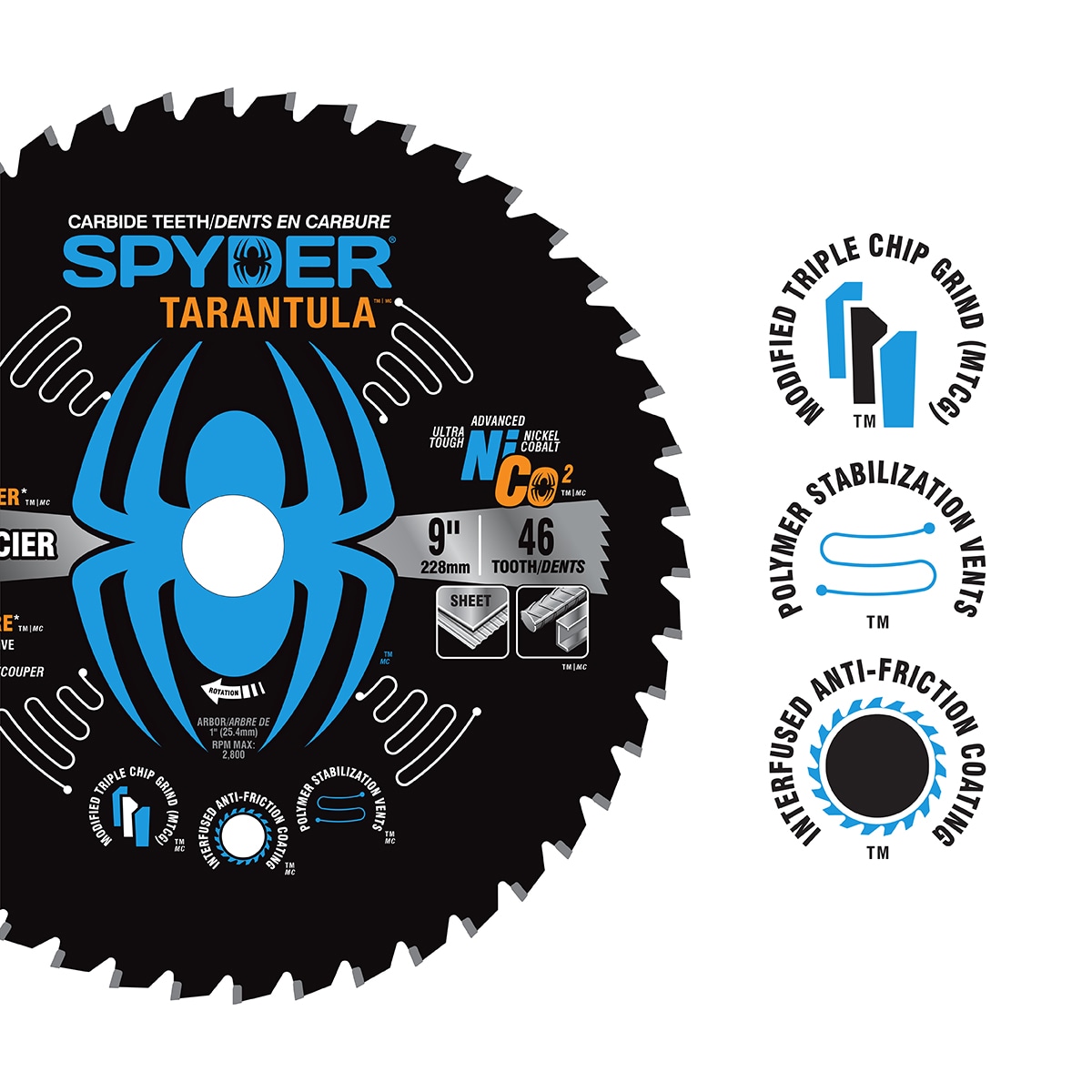 Spyder 13503 Circular-Saw-Blades - View #3