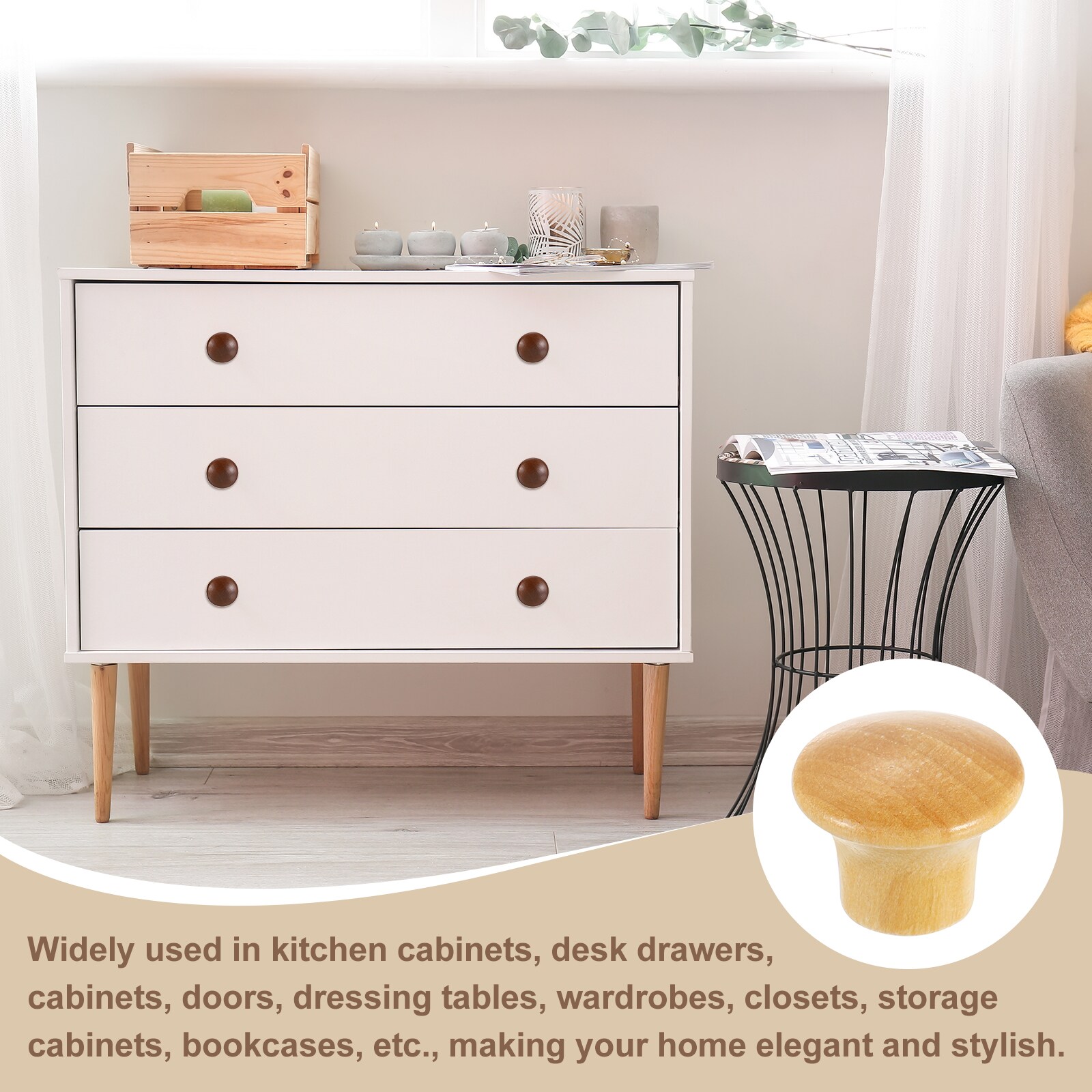 Unique Bargains S25093000UX4184 Cabinet-Pulls - View #5