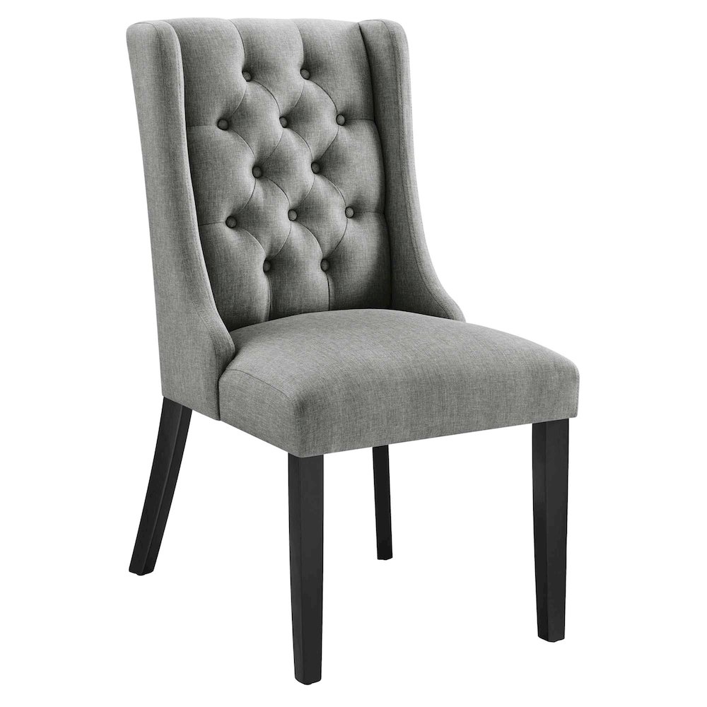 Modway BG3334995 Baronet Button Tufted Fabric Dining Chair
