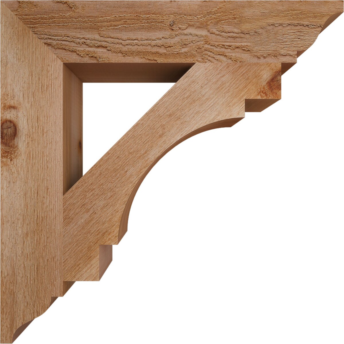 Ekena Millwork BKT04X22X22MRC01RWR Exterior-Brackets-Braces - View #3
