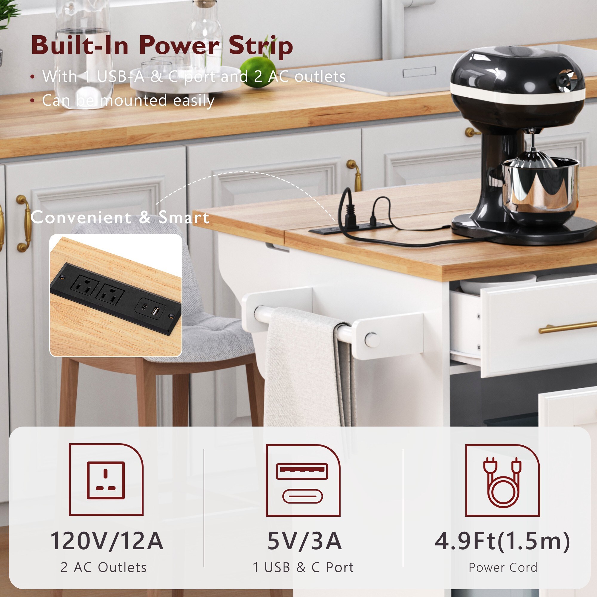 ModernLuxe L3P-N707P299014W Kitchen-Furniture - View #6