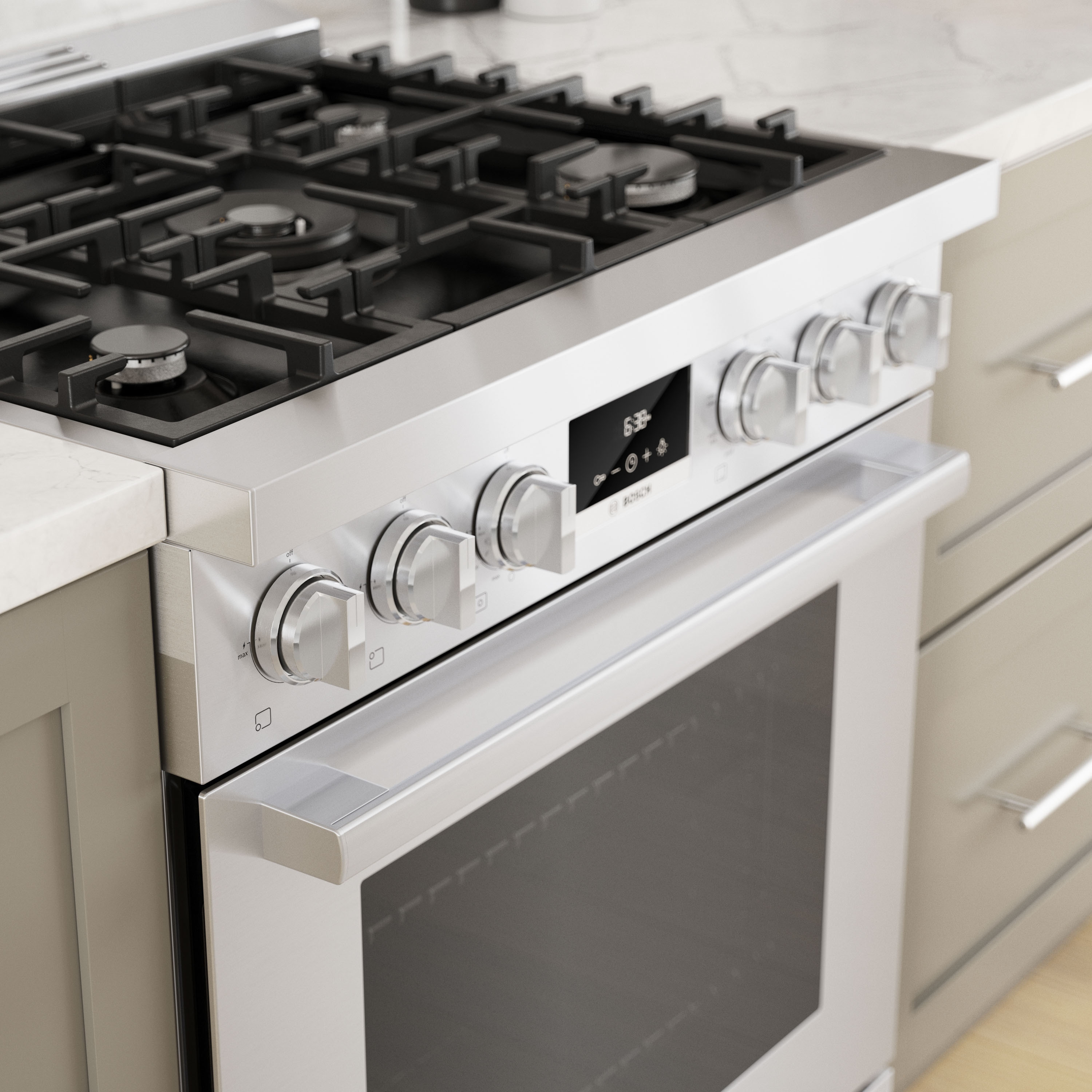 Bosch HDS8055U Dual-Fuel-Ranges - View #9