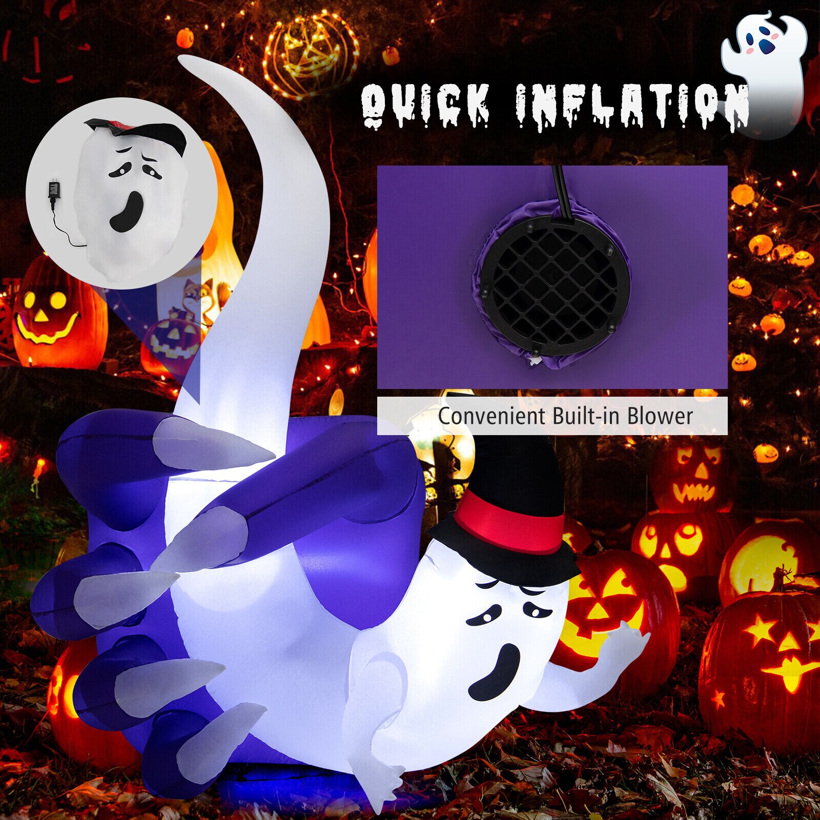 Slickblue D-CO-SU69832MC Outdoor-Halloween-Decor - View #5