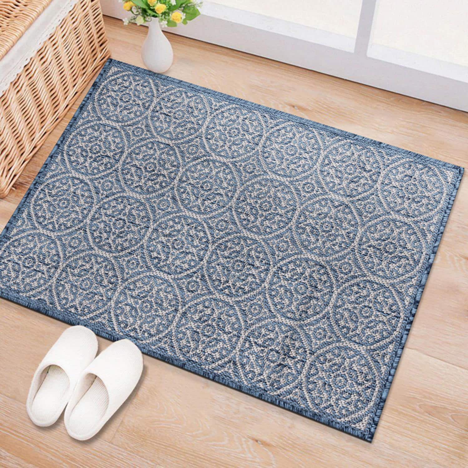 World Rug Gallery 121BLUE2X3 rugs - View #2