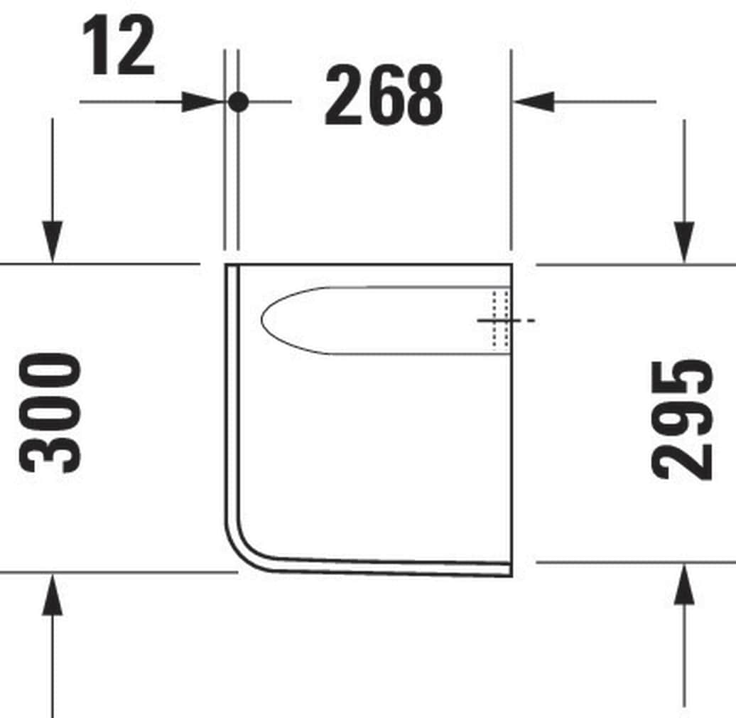 Duravit 08571800002 Sink-Shrouds - View #3