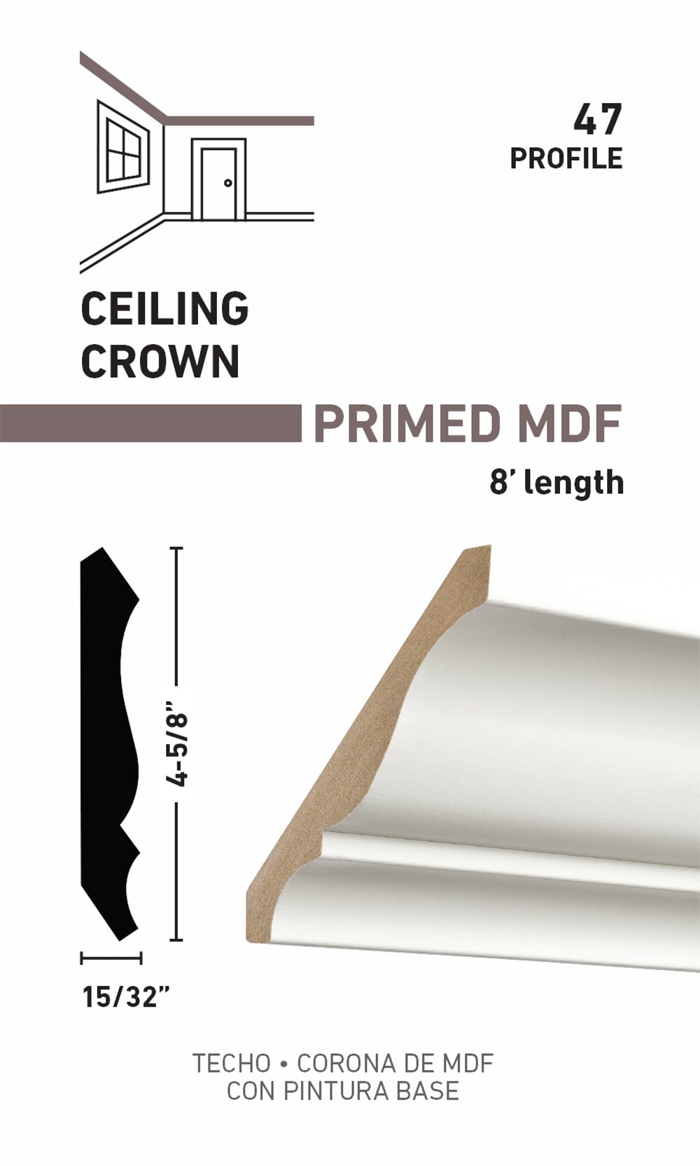 RELIABILT L0404758 Crown-Moulding - View #3