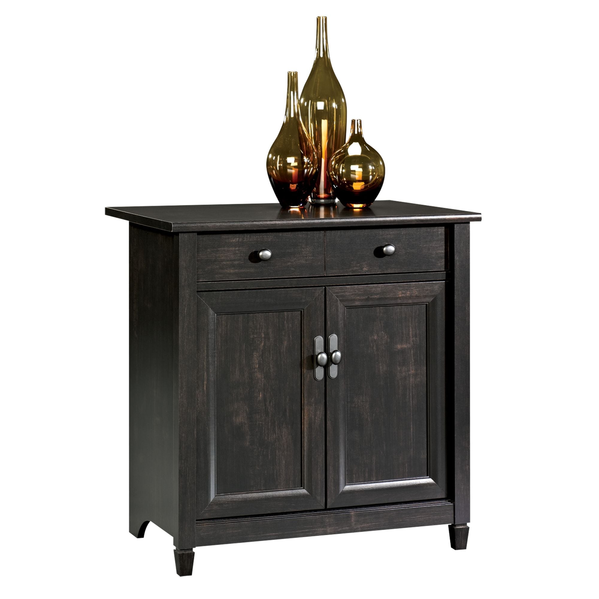 Sauder  Edge Water Utility Stand Estate Black finish