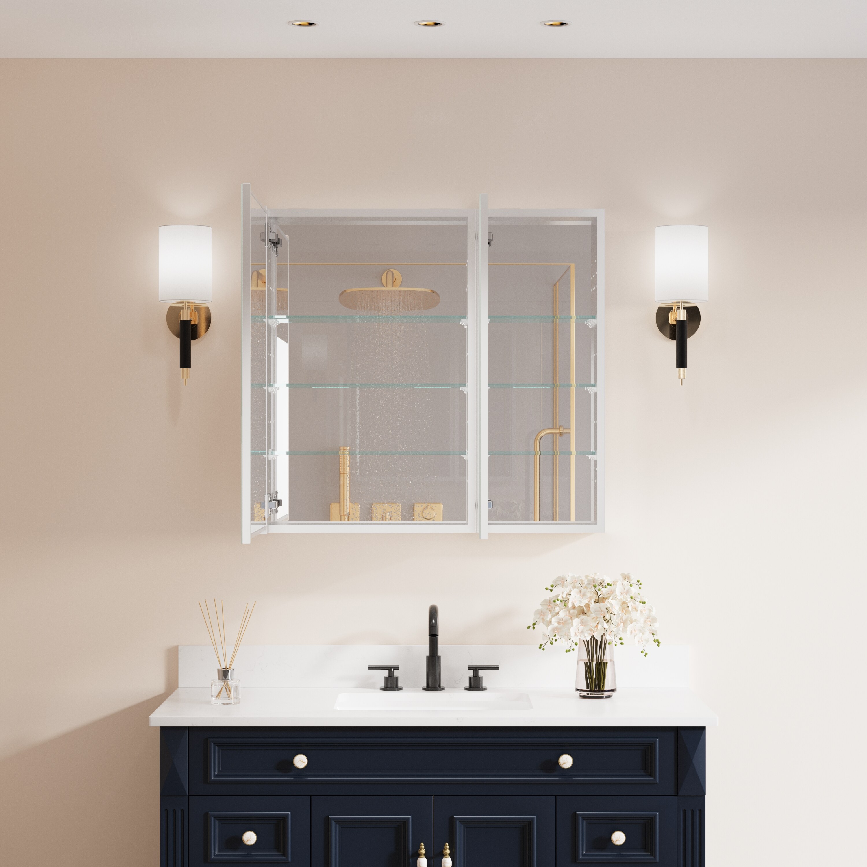 Forclover MRW-JG3230 Bathroom-Medicine-Cabinets - View #2