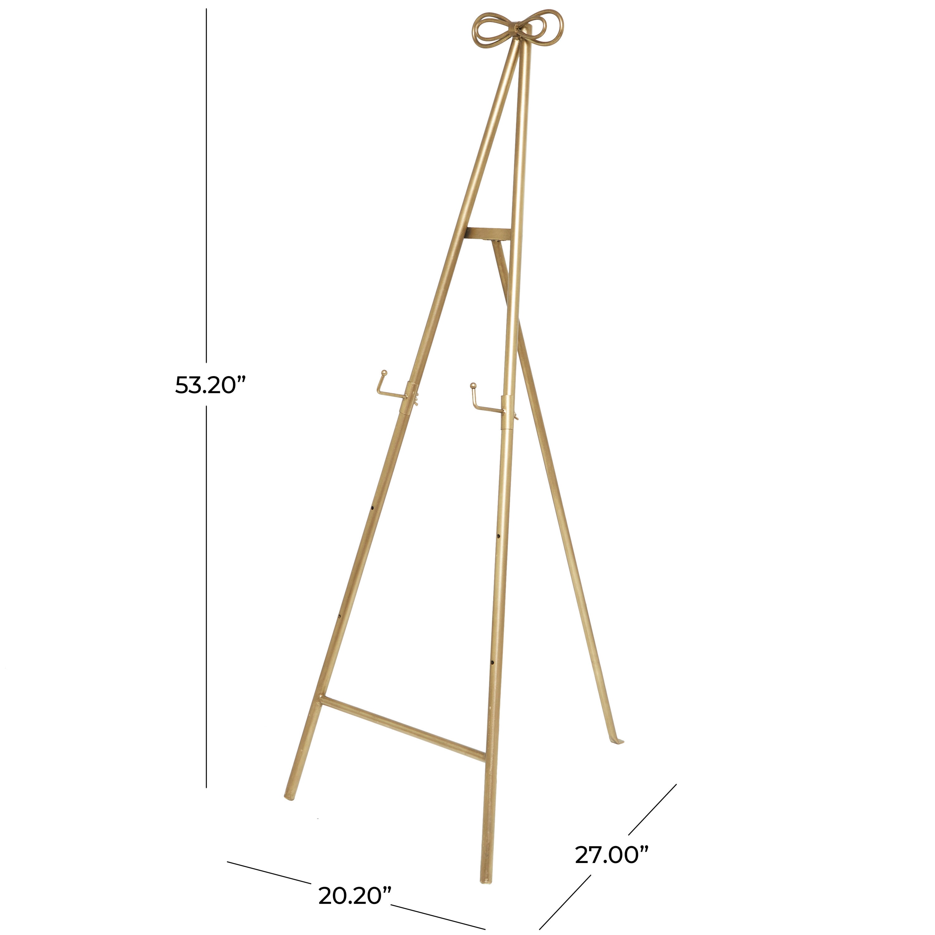 Grayson Lane Gold Metal Glam Decorative Easel in the Decorative ...
