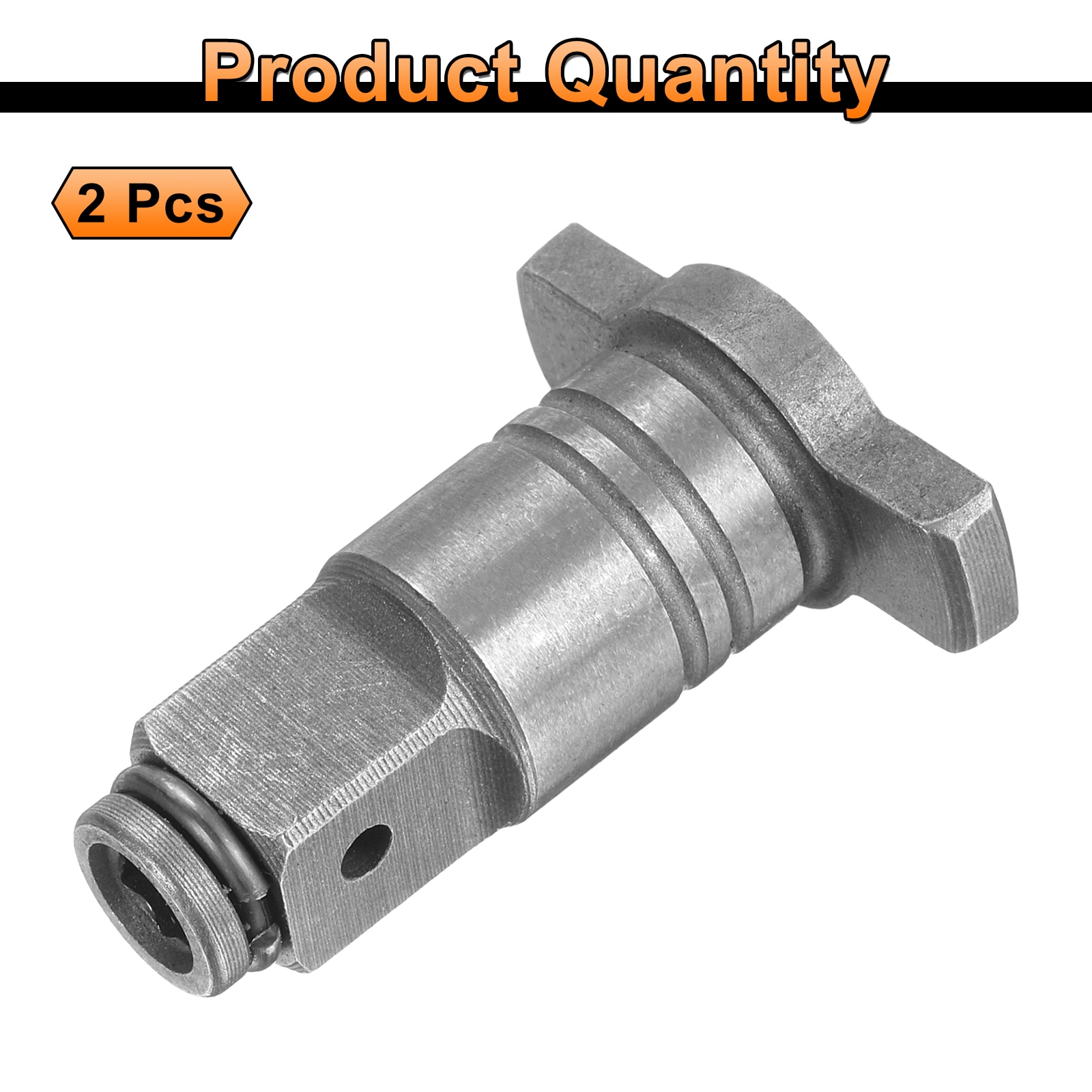 Harfington 2pcs Electric Wrench Conversion Head 1/2 Inch Square