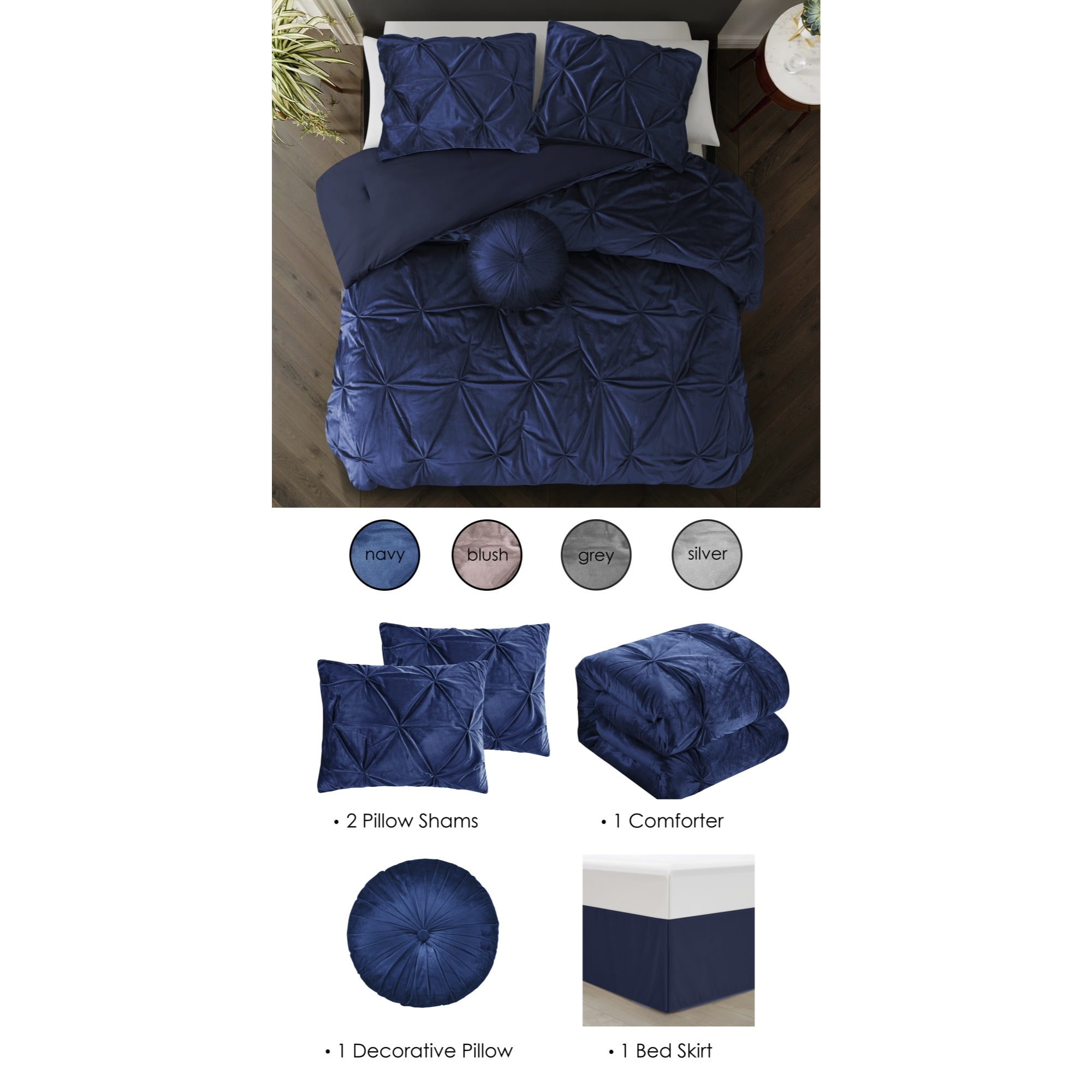 Grace Living GCS361-02NYK-LS Comforters-And-Bedspreads - View #3