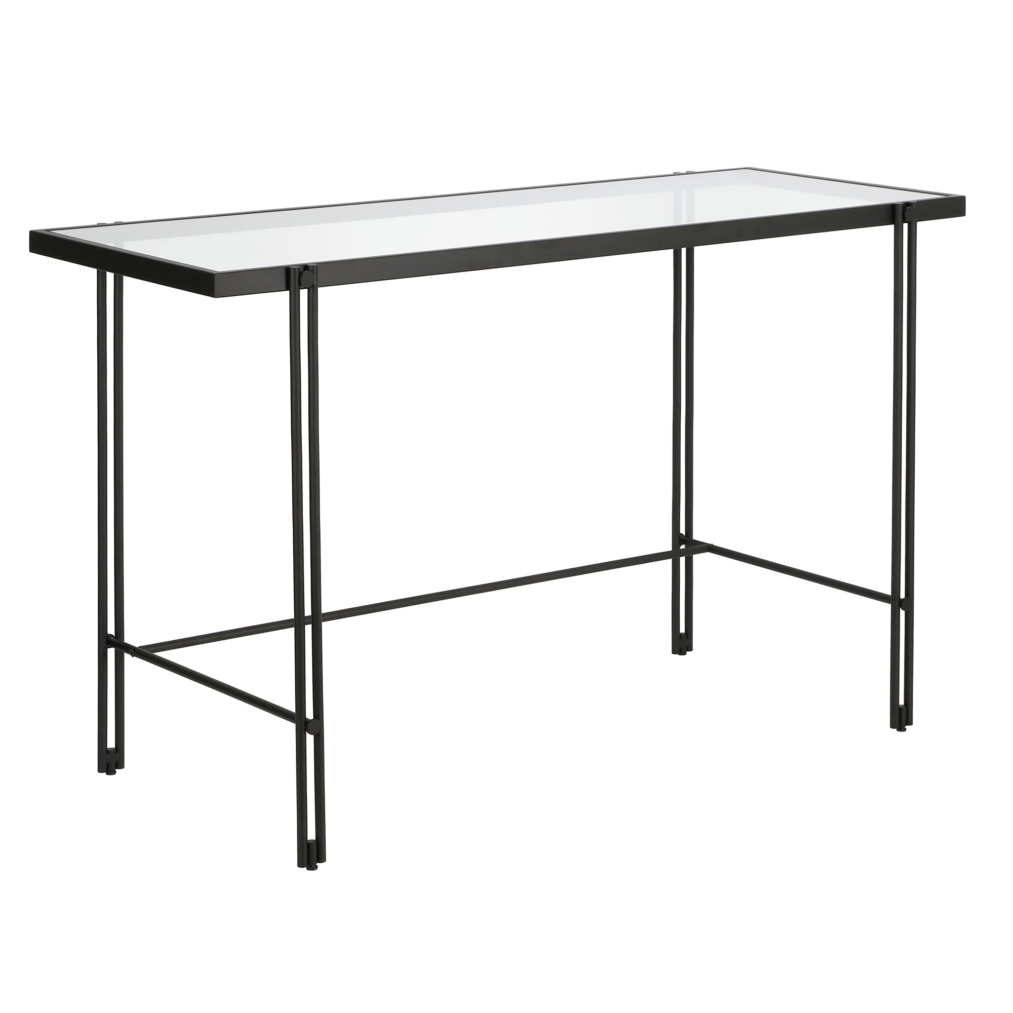 Hailey Home OF0635 Inez 48-Inches Black Modern/Contemporary Writing desk