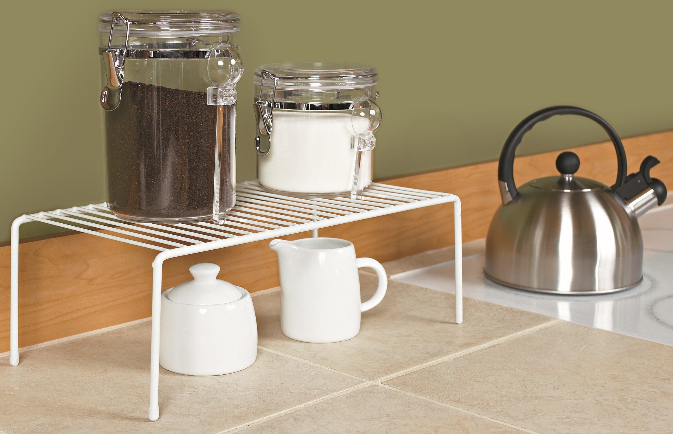 ClosetMaid White Large Wire Shelf Rack Organizer