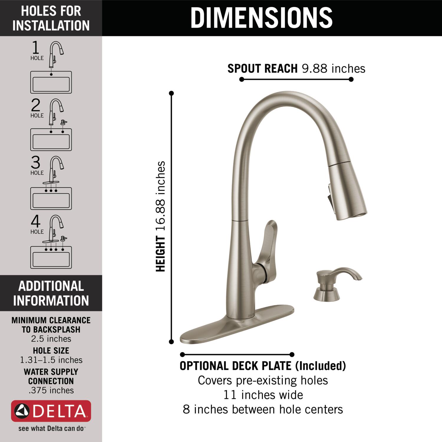 Delta 19756Z-SPSD-DST Kitchen-Faucets - View #4