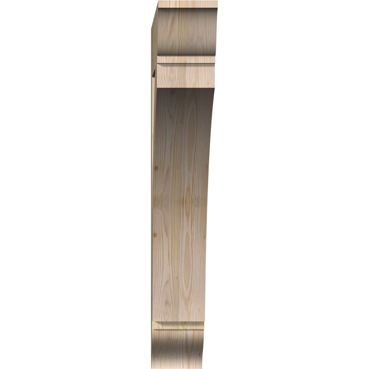 Ekena Millwork BKT06X36X40THR01RDF Exterior-Brackets-Braces - View #2