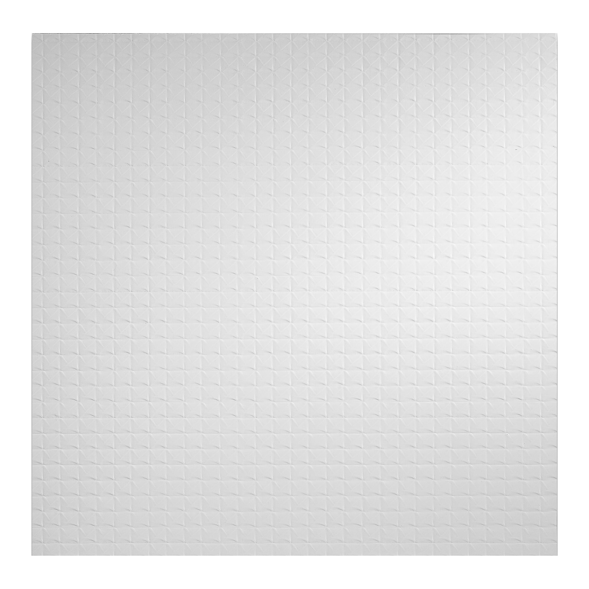 Genesis 750-00 24-in x 24-in Classic Pro White PVC Drop Ceiling Tile (1-Pack, 4-sq ft / Case)