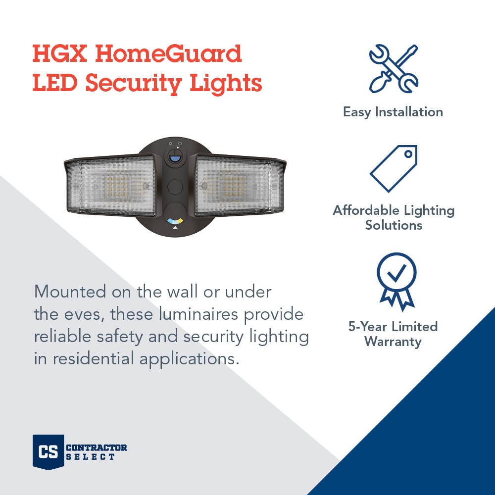 Lithonia Lighting HGXLED2SHALOSWW2PEDB Dusk-Dawn-Lighting - View #2