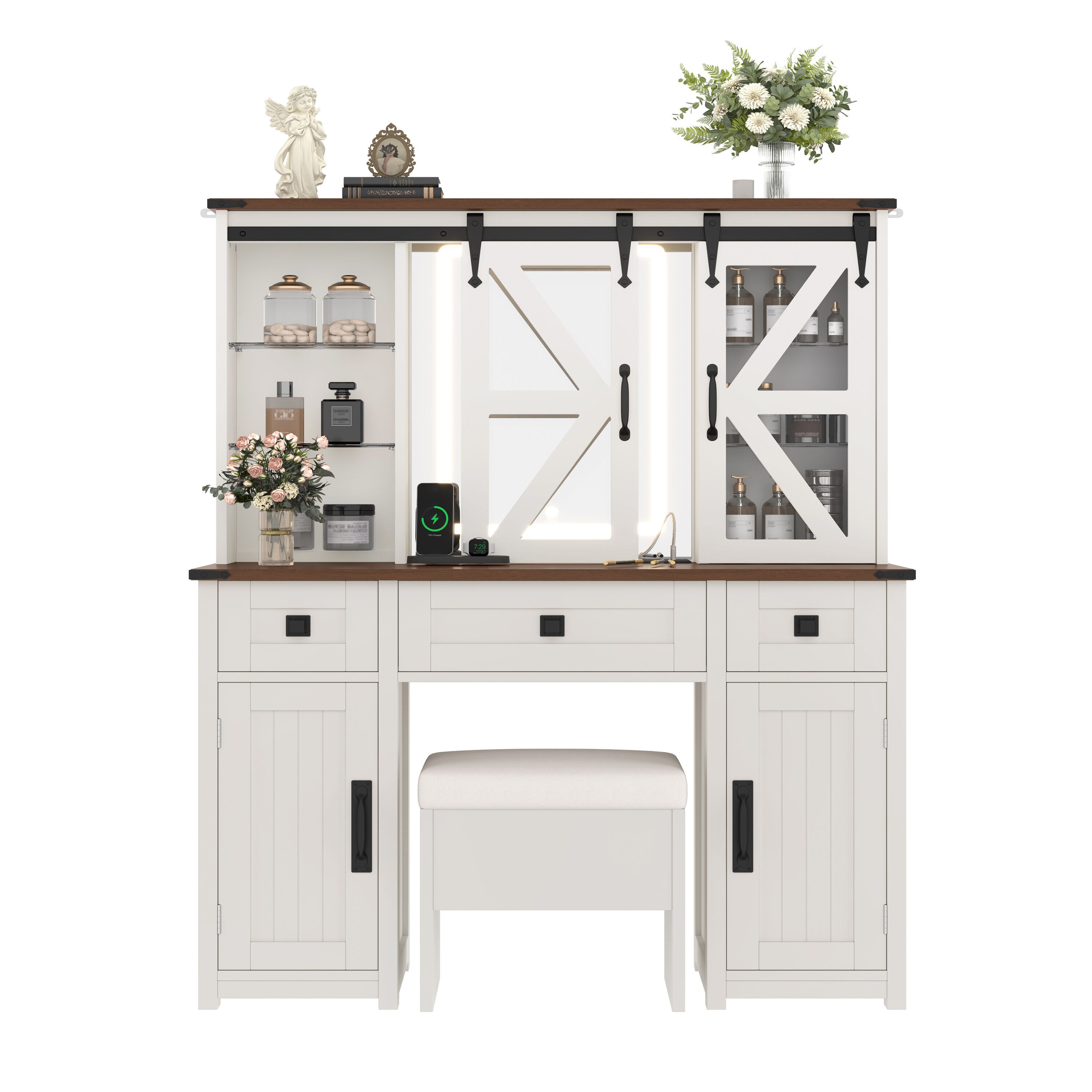 ModernLuxe L3P-N704P328548A Bedroom-Vanities - View #13