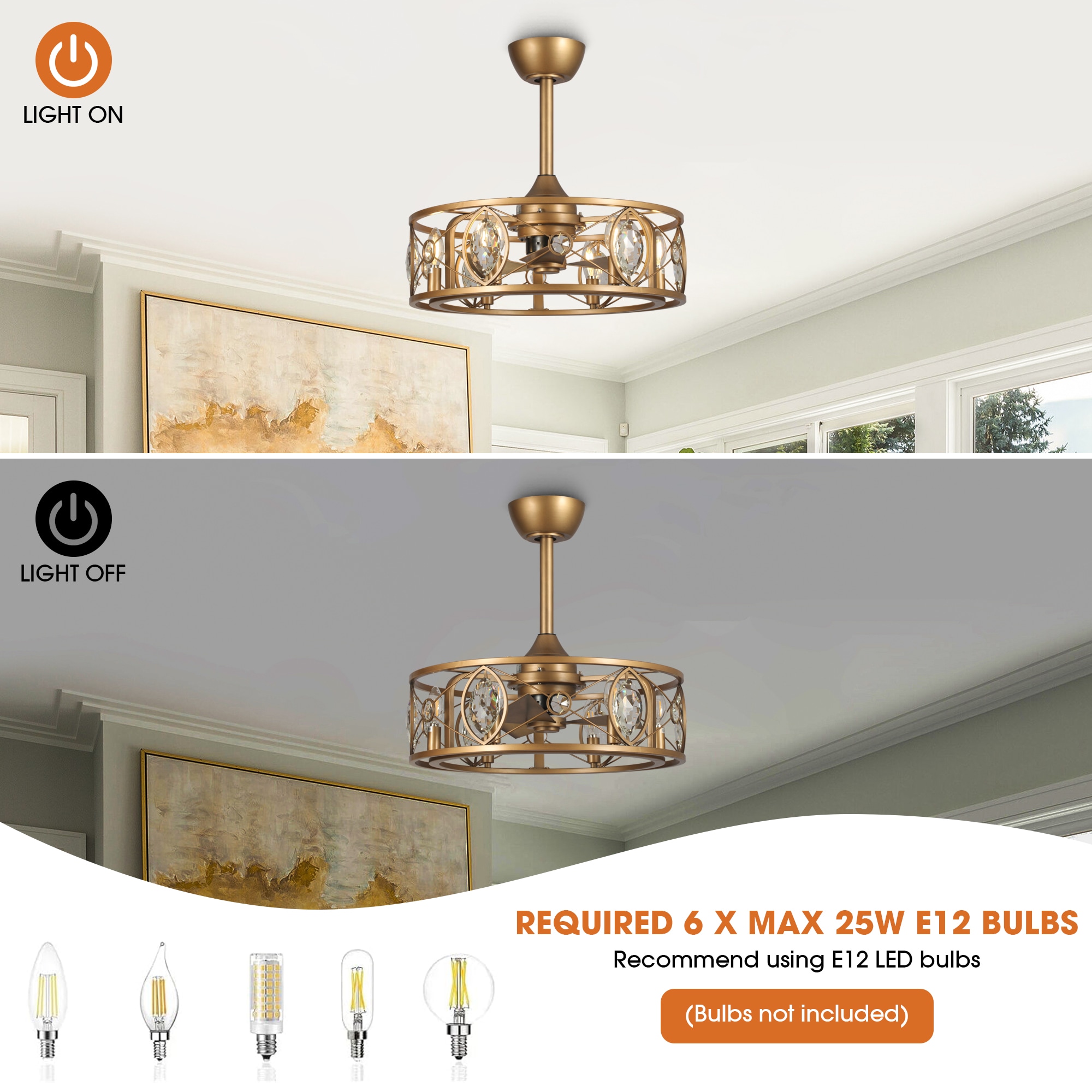 Parrot Uncle F8248BV110V Ceiling-Fans - View #9