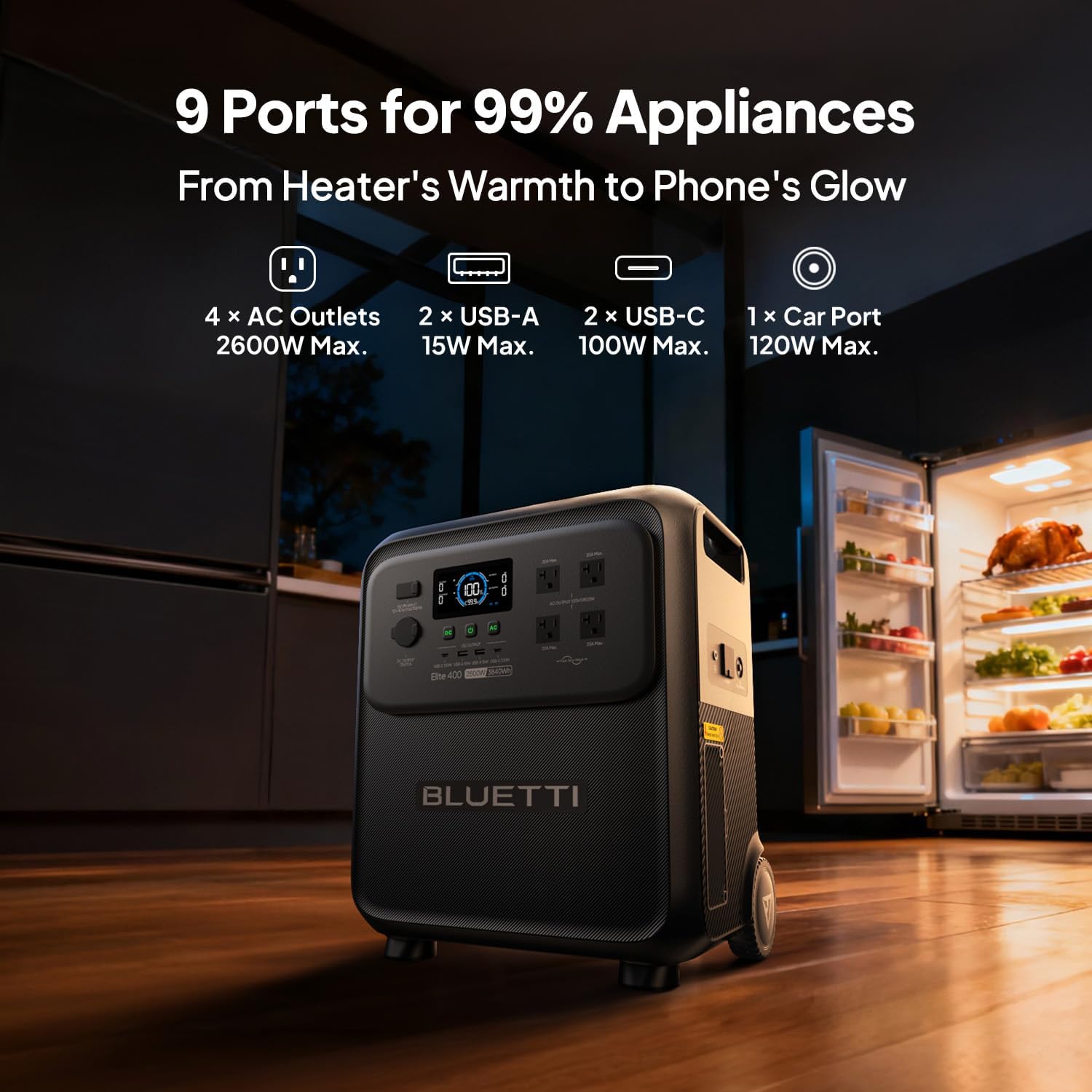BLUETTI EL400-LWSUS Solar-Generators - View #3