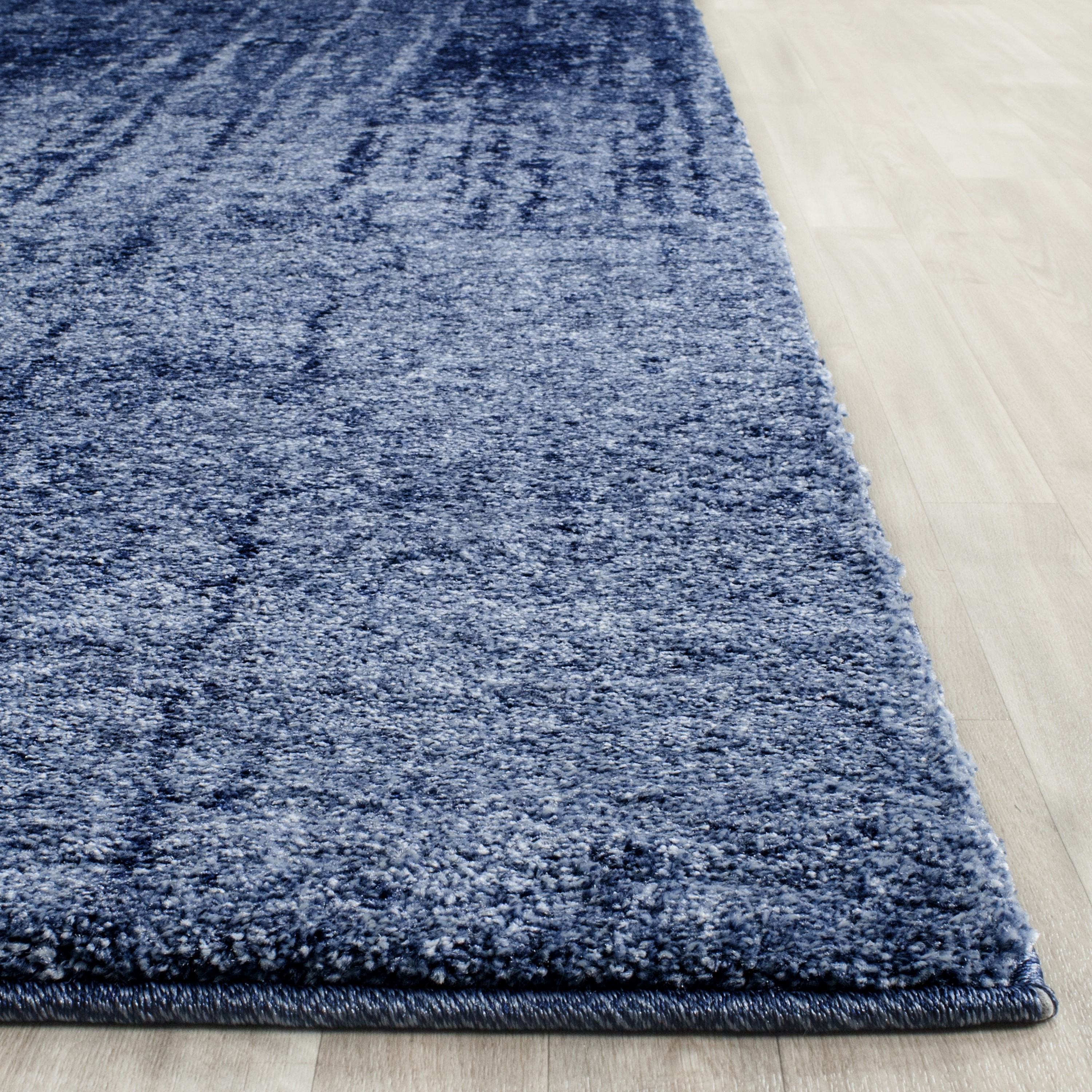 Safavieh Retro Elan 8 X 10 (ft) Light Blue/Blue Indoor Ombre Area Rug ...