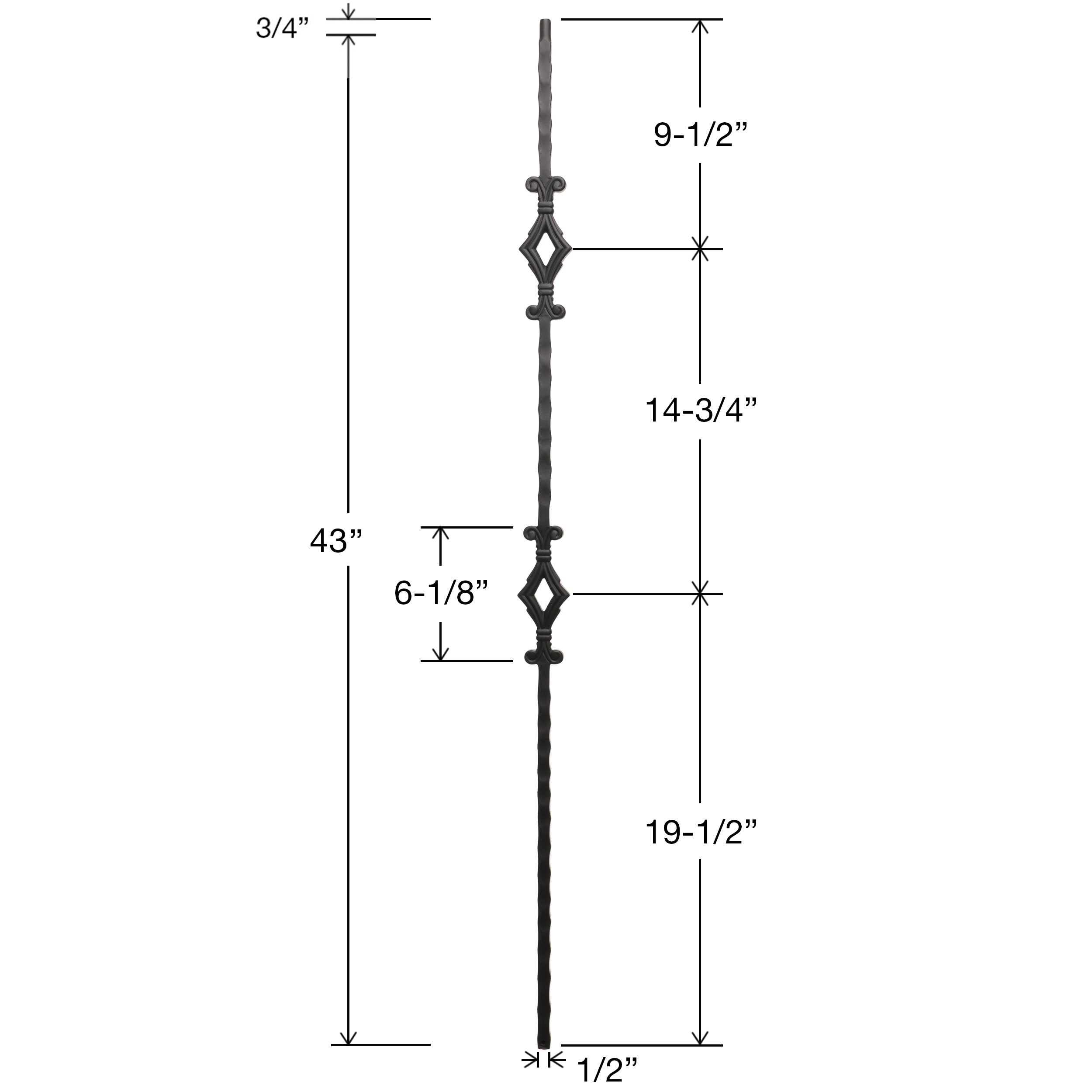 RELIABILT WGT94SB Interior-Stairpart-Balusters - View #5
