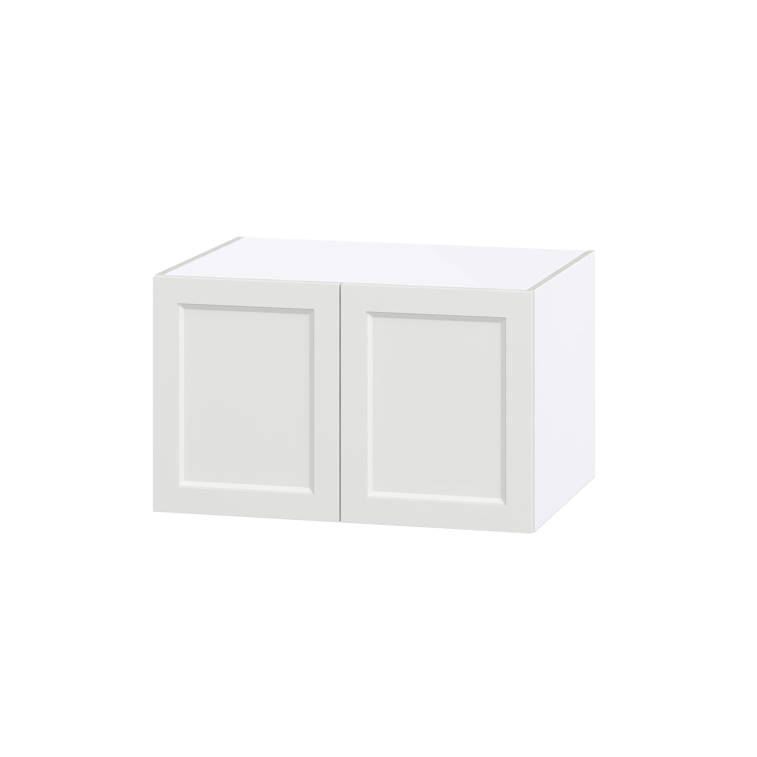 Hugo&Borg DSW332024-RI Riviera 33-in W x 20-in H x 24-in D Bright White Wall Fully assembled Cabinet (Recessed Panel Shaker)